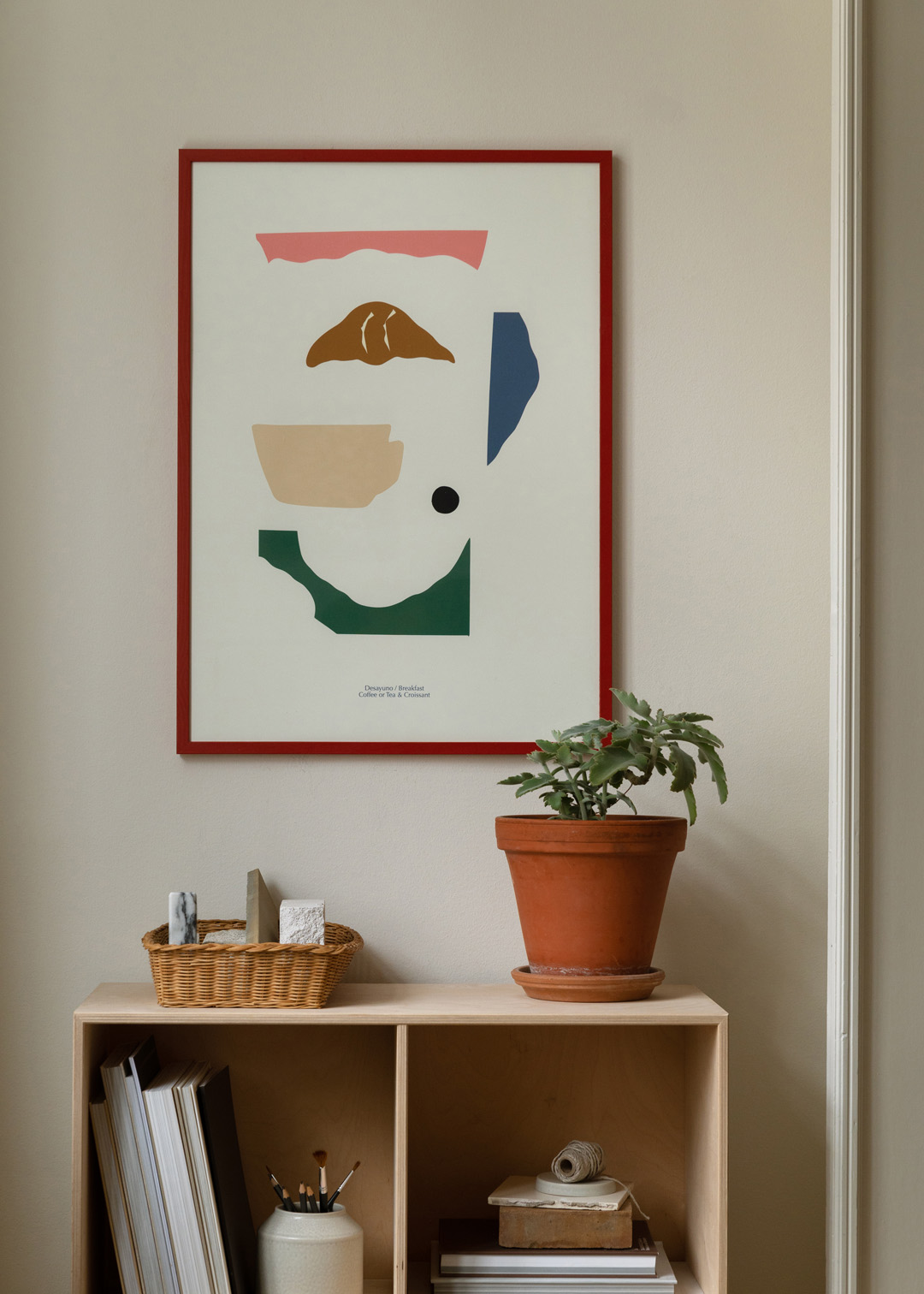 Lucrecia Rey Caro Desayuno Art Print 50x70 cm Lucrecia Rey Caro Desayuno Art Print 50x70 cm