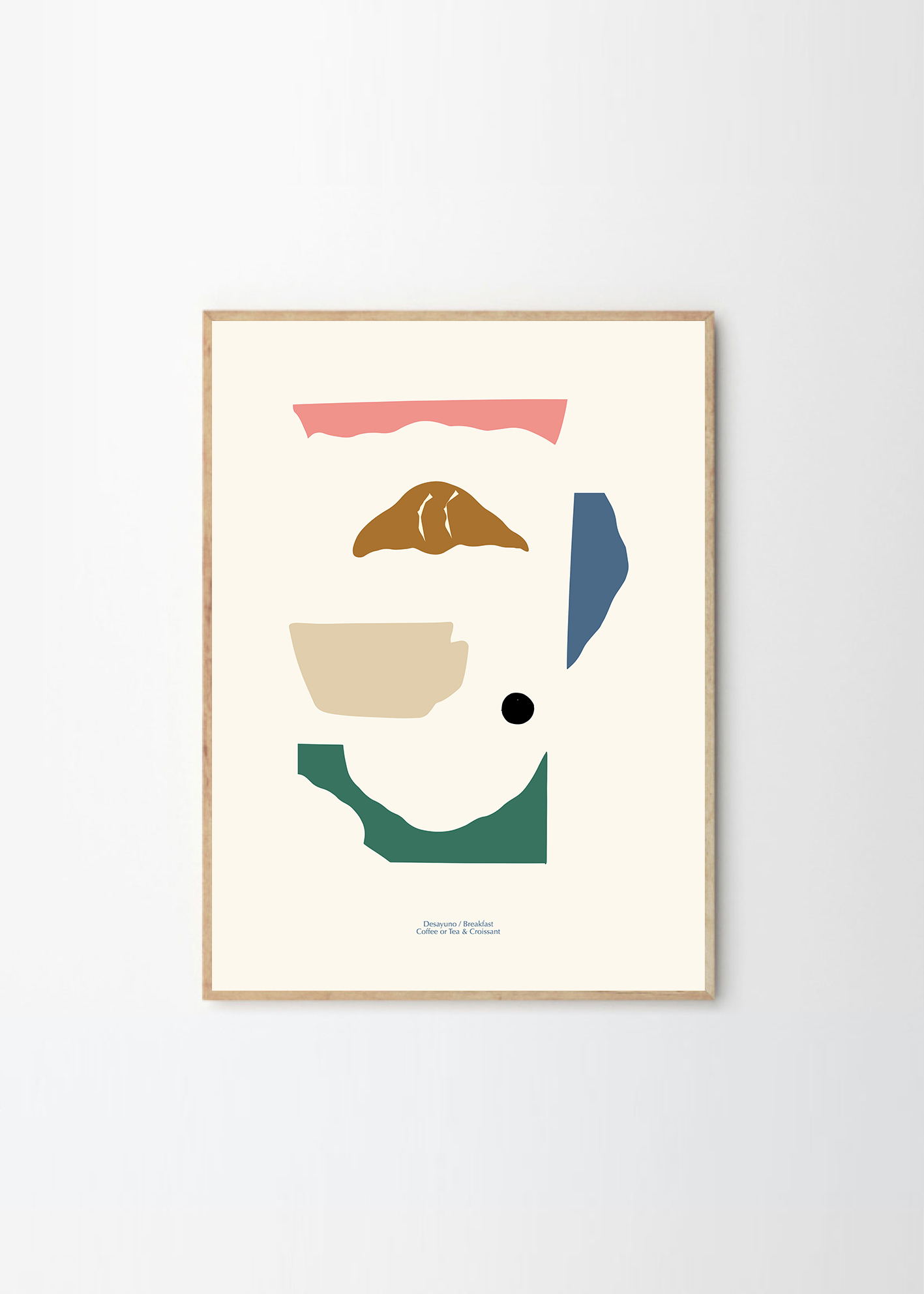 Lucrecia Rey Caro Desayuno Art Print 50x70 cm Lucrecia Rey Caro Desayuno Art Print 50x70 cm