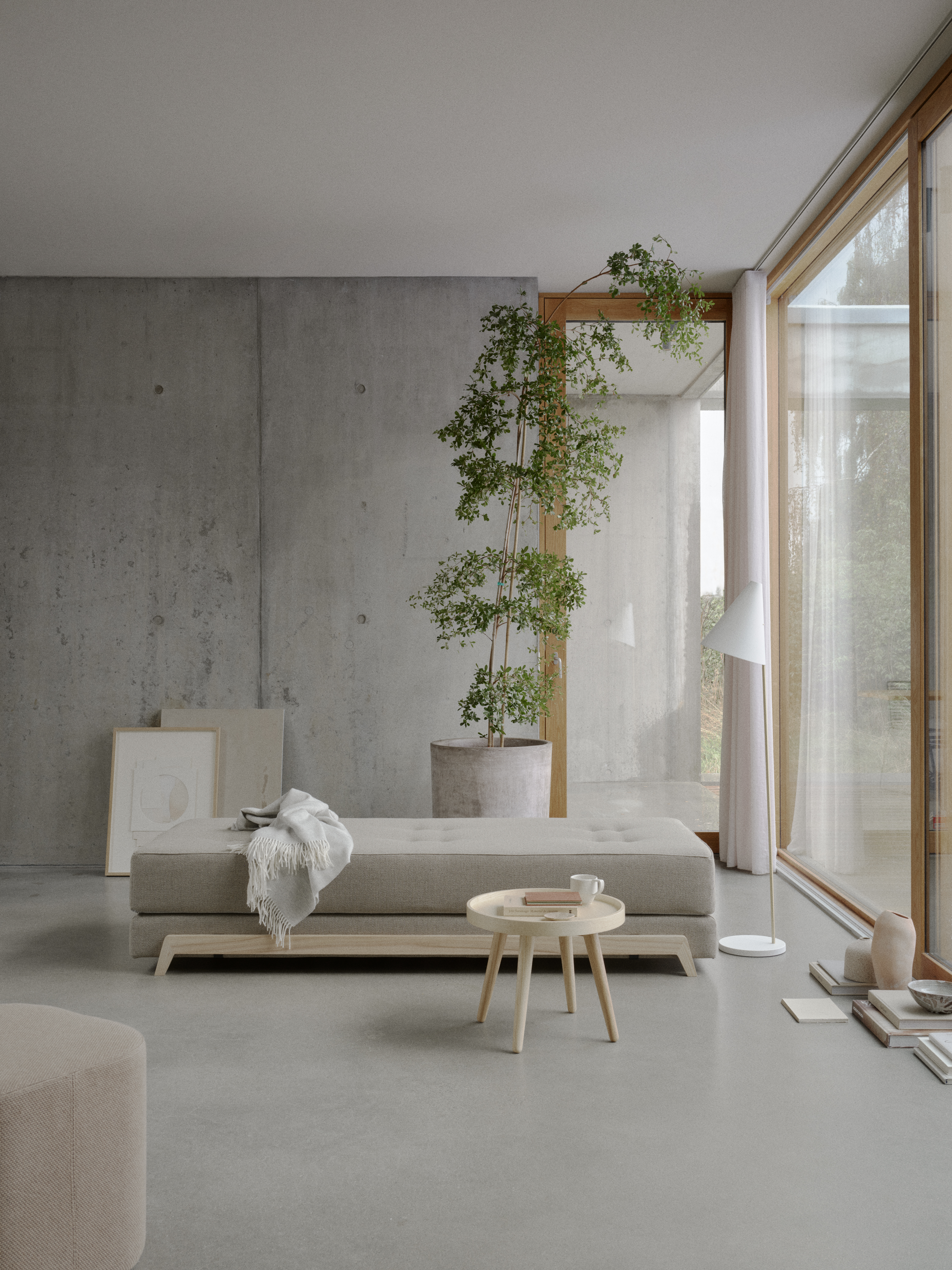 Frame Daybed Schlafsofa Nordic Sand