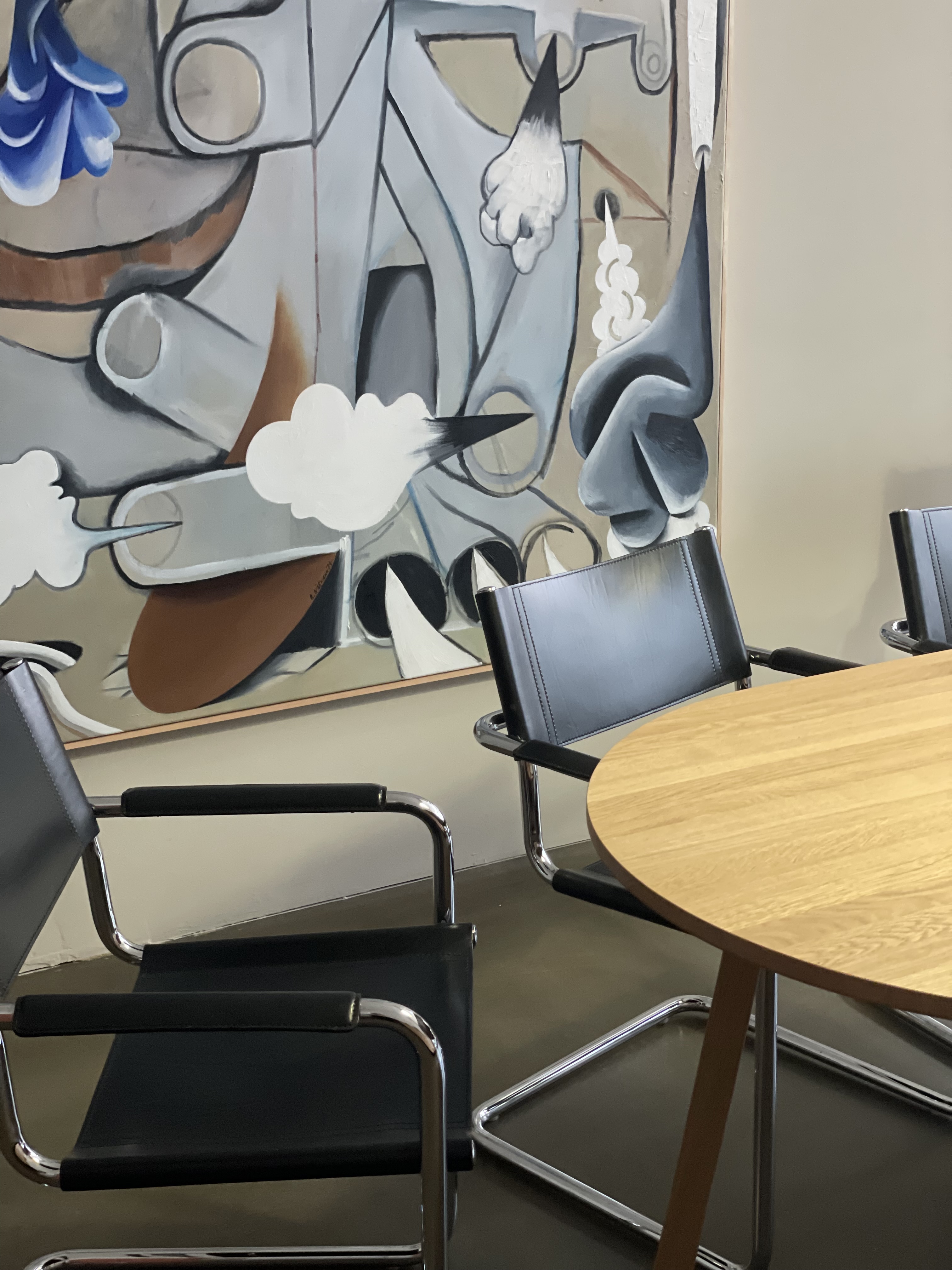 Vintage Matteo Grassi Mg5 Stuhl sechs vorhanden