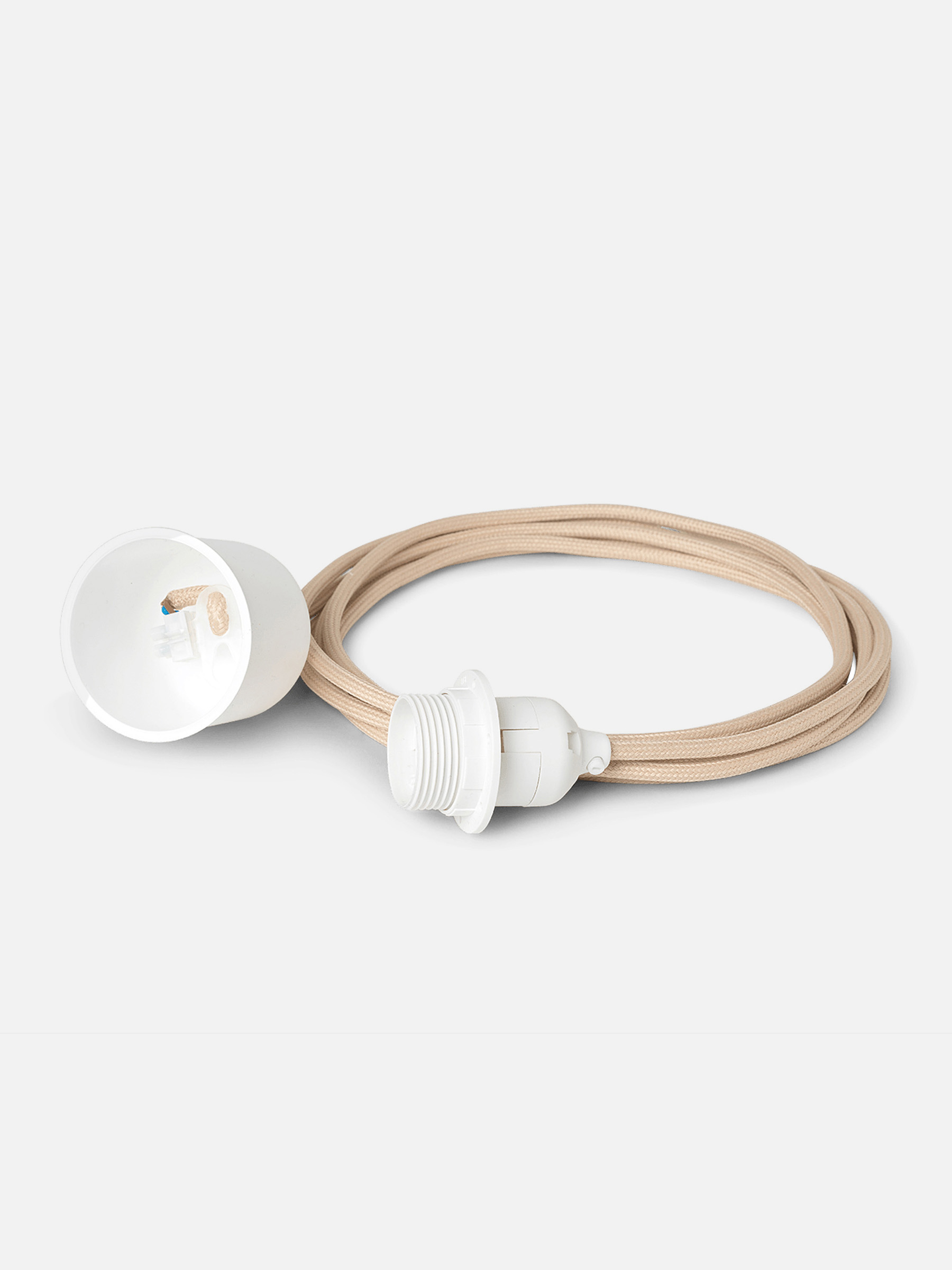 Fabric cord set 2m - Pendant - Sand Fabric cord set 2m - Pendant - Sand