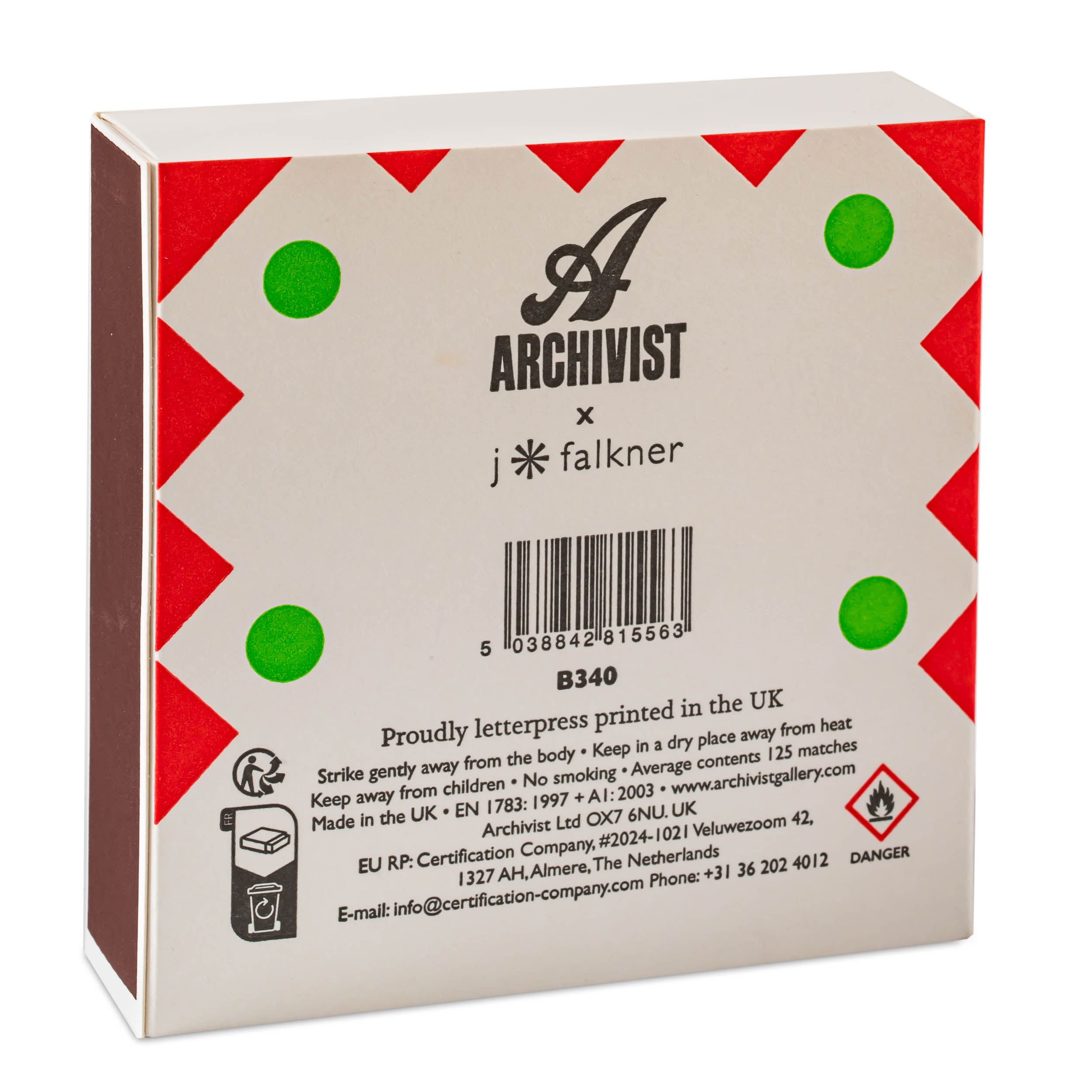 Winking Santa Streichhölzer