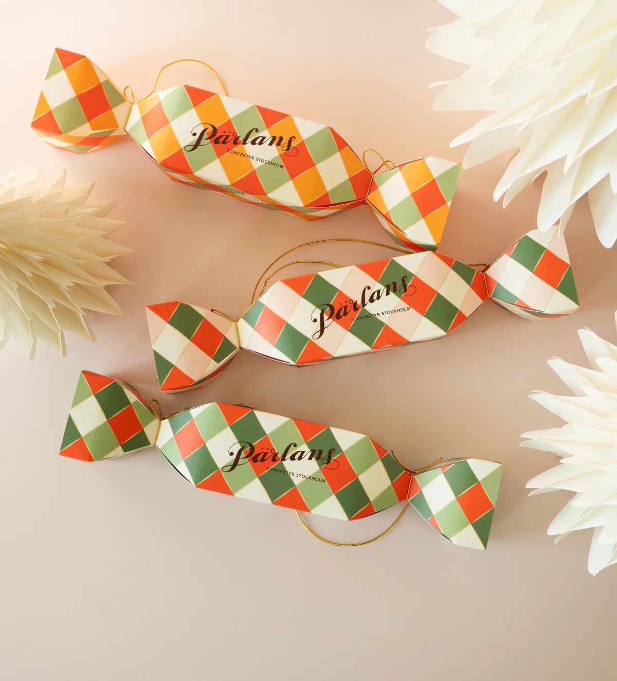 CHRISTMAS CRACKER Salzkaramell 8 Stück Orange