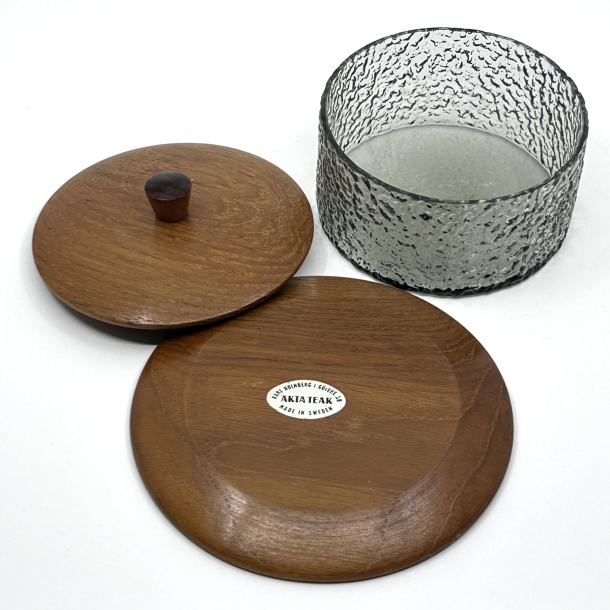 KARL HOLMBERG Teak Glas Set