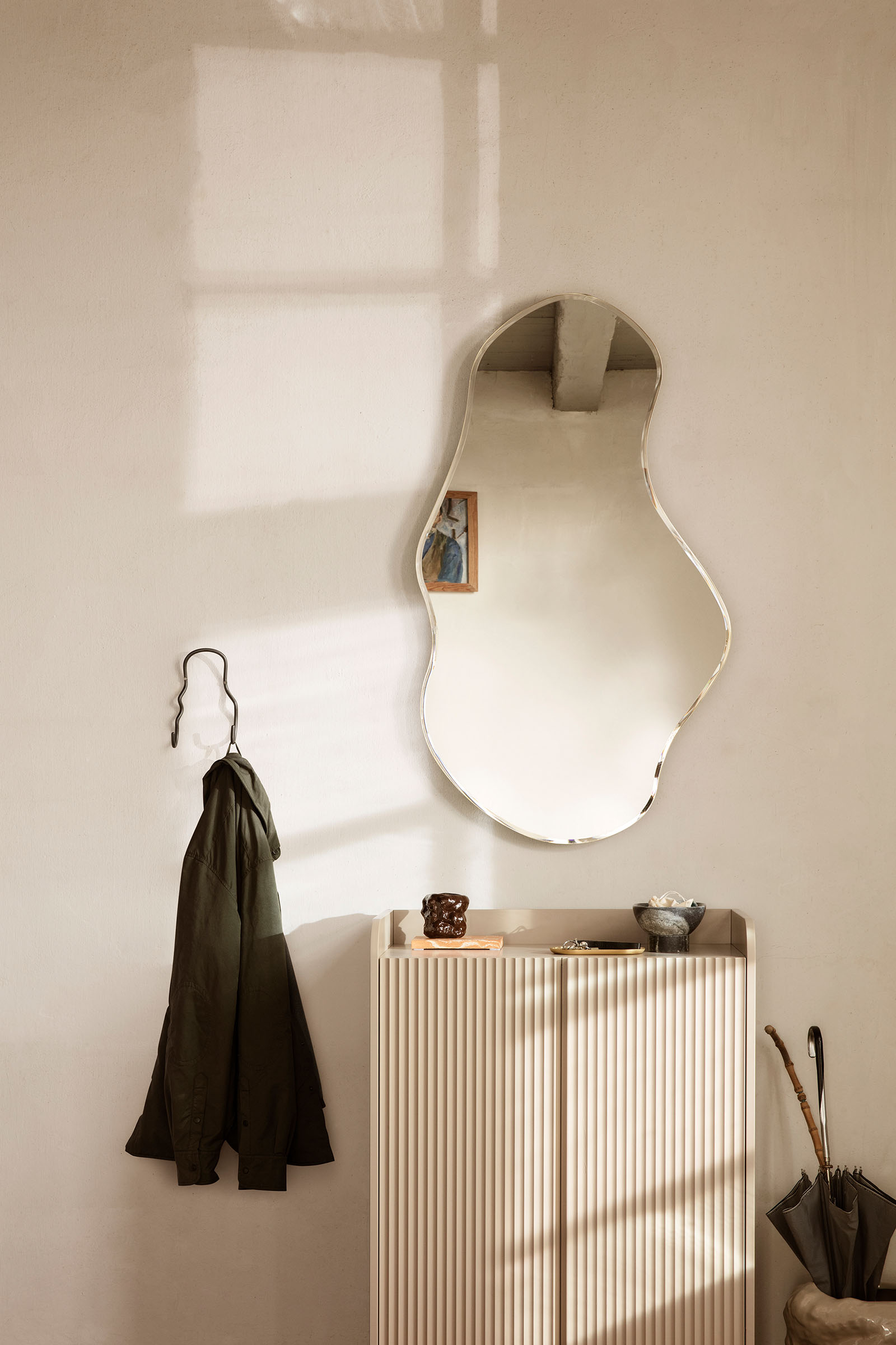 Sill Cupboard Low - Cashmere Sill Cupboard Low - Cashmere
