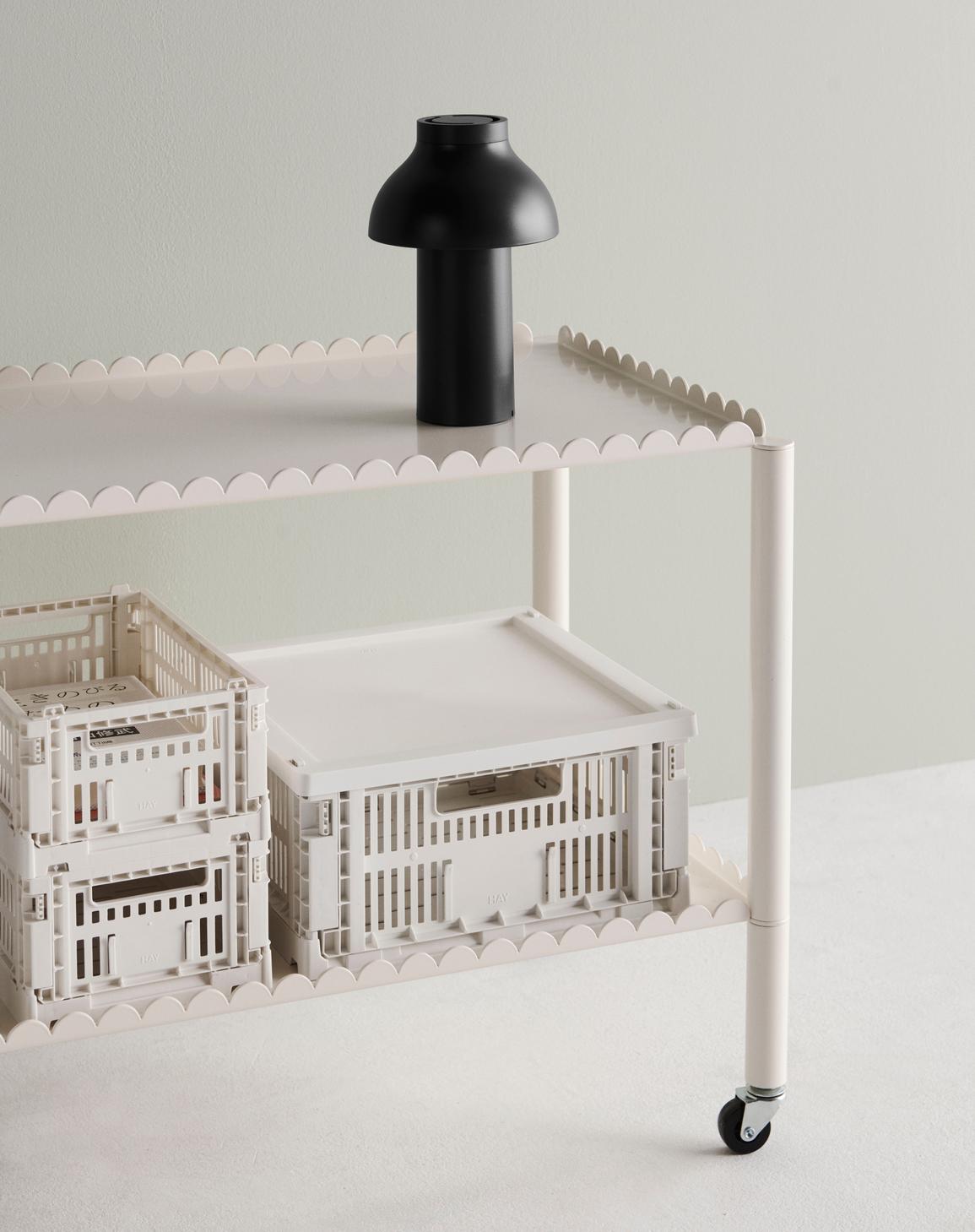 Colour Crate Medium quadratisch Off-White