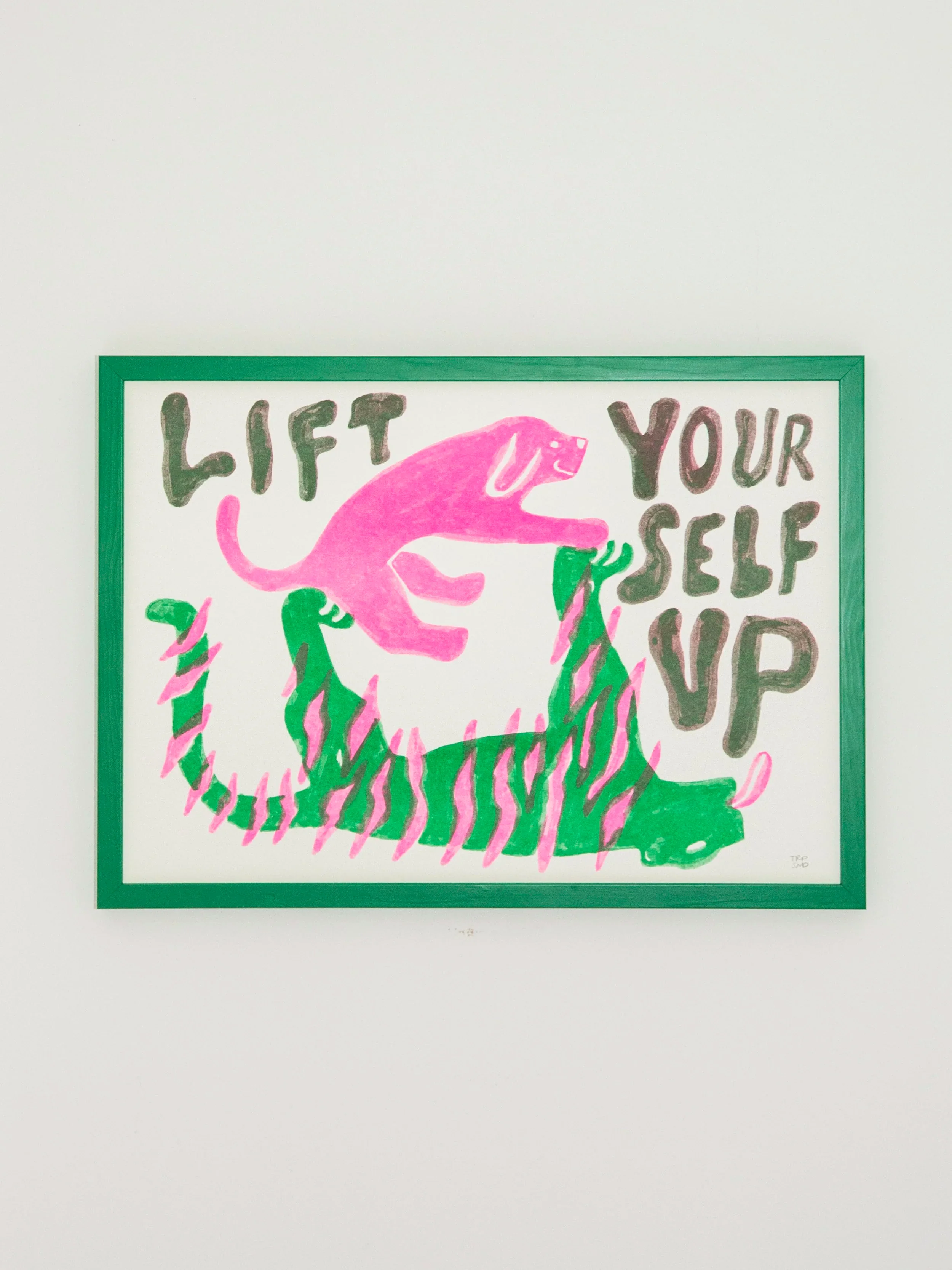 Art Print A3 Lift Yrslf Up