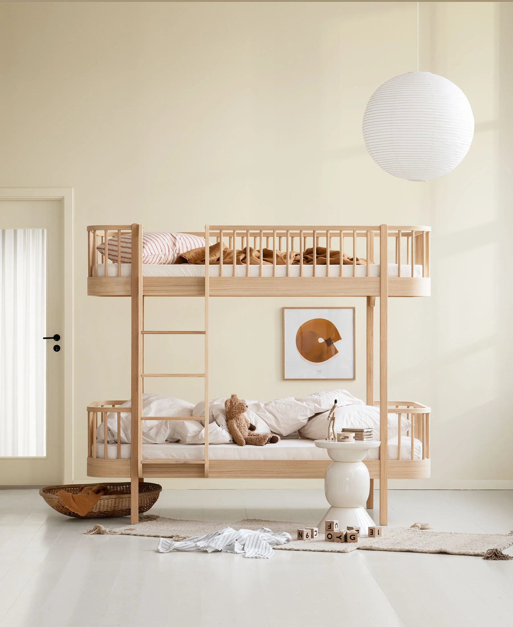 Wood Original Etagenbett, 90x200 cm, Eiche