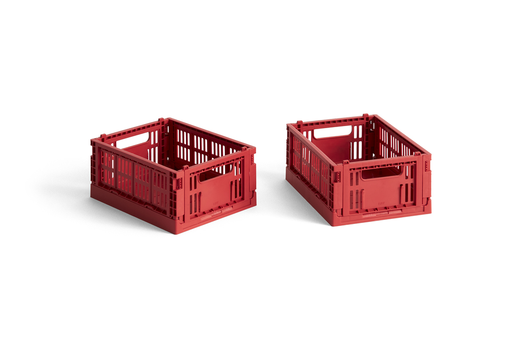 2er Set Crate Mini Rot