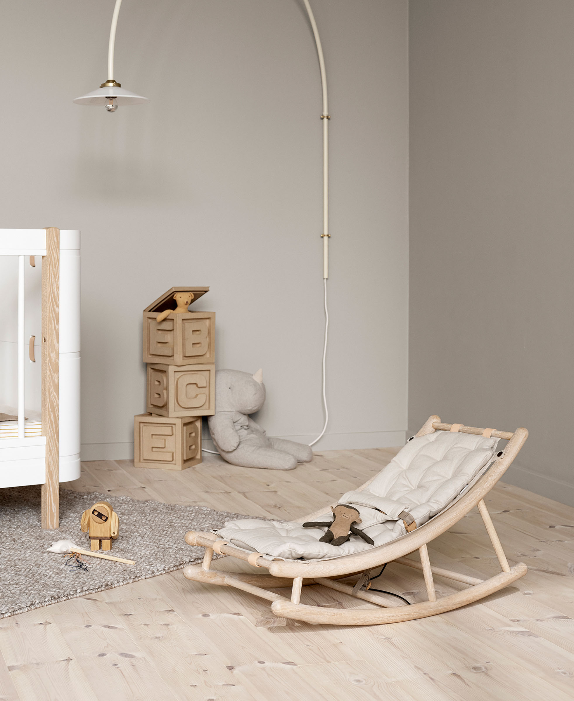 Baby- & Kleinkindwippe - Eiche/natur