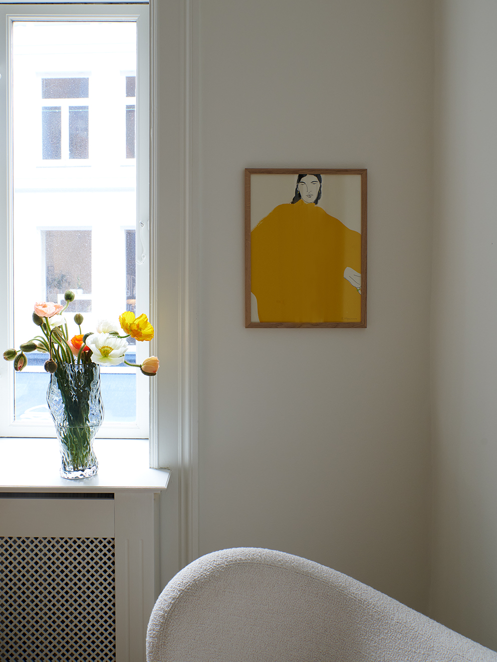 Rosie McGuiness Yellow Dress Art Print 70x100 cm Rosie McGuiness Yellow Dress Art Print 70x100 cm