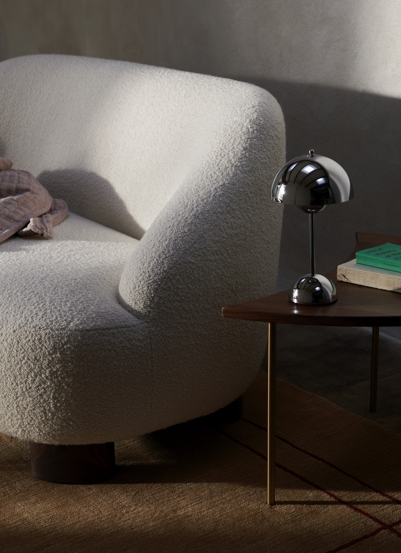 VP9 Akku Leuchte Verchromt