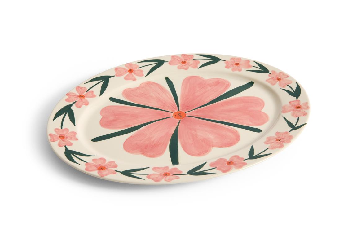 La Pittura Ovale Servierplatte L 36,5 cm Josephine La Pittura Ovale Servierplatte L 36,5 cm Josephine