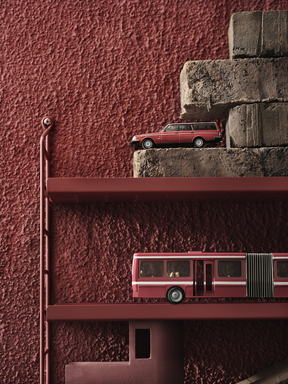 STRING Pocket Metal Oxtorgsröd/Oxtorgsröd 60/50/15 