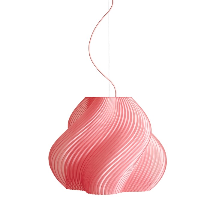Soft Serve Hängeleuchte Mega Peach - Chrome