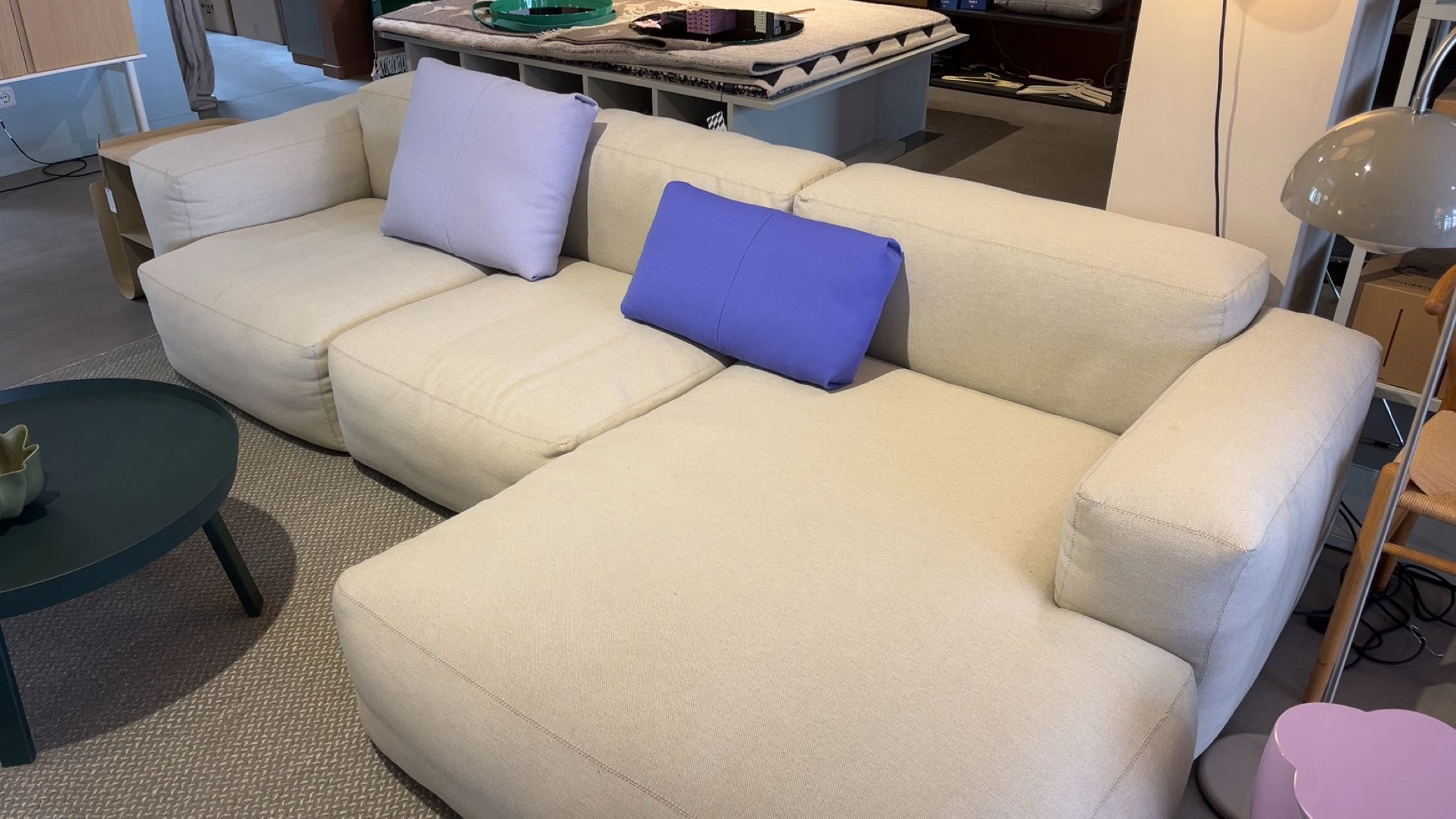 Sofa mit Chaiselongue rechts Mags Soft Low Mode