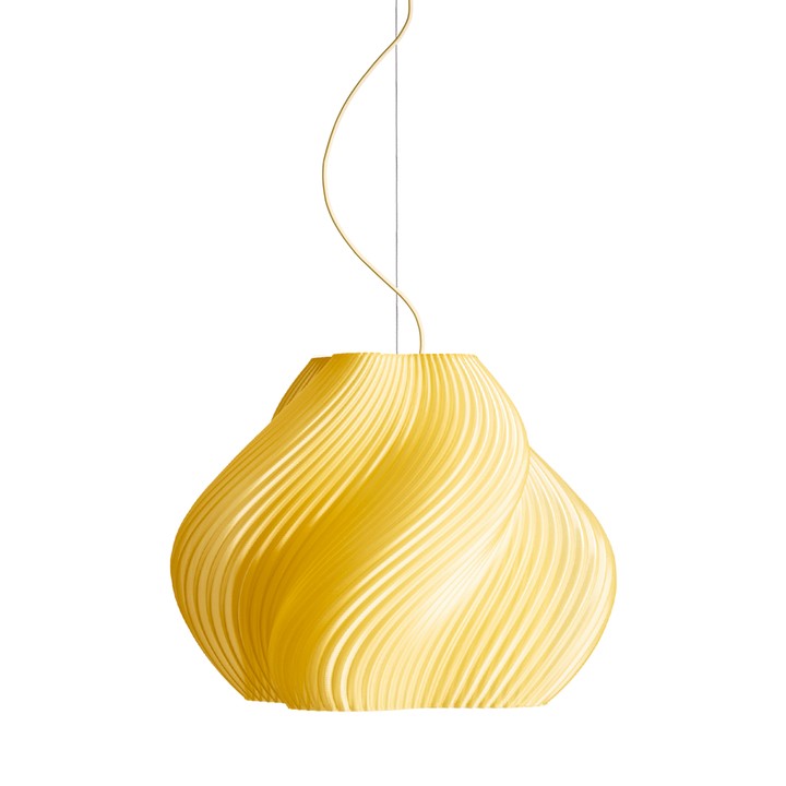 Soft Serve Hängeleuchte Mega Limonello - Chrome