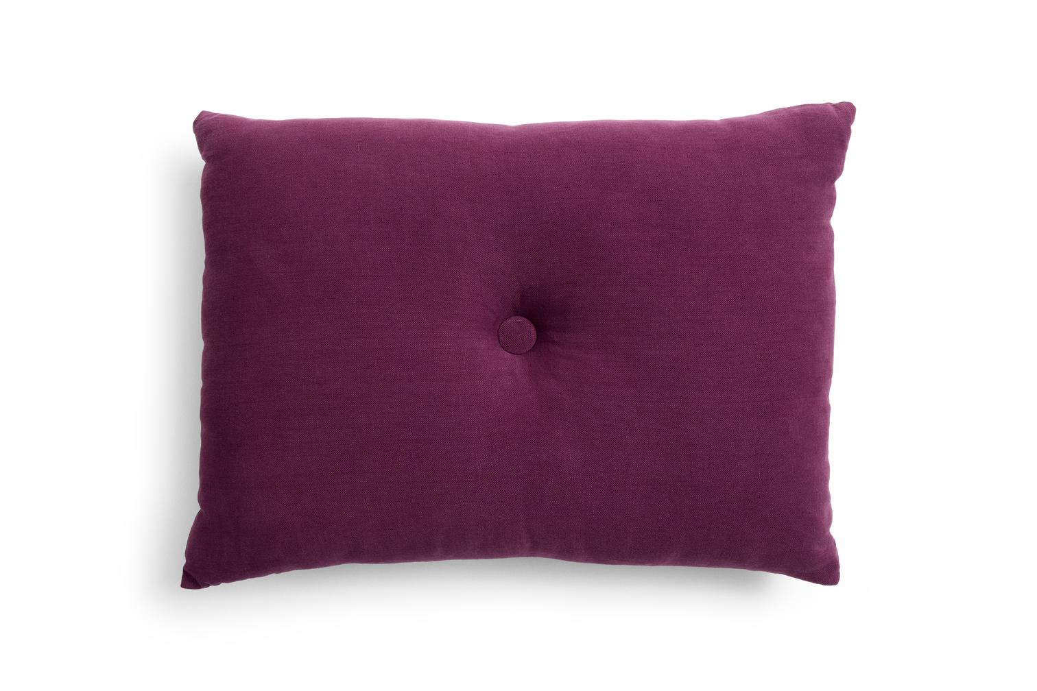 Dot Kissen Linen Burgundy