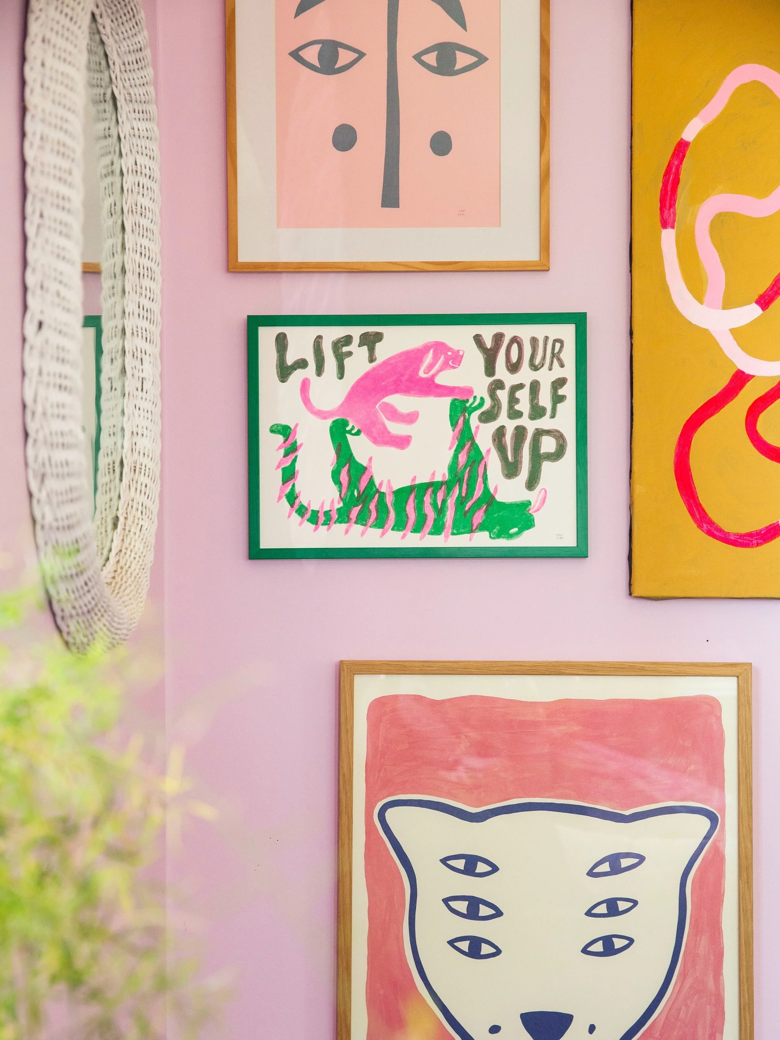 Art Print A3 Lift Yrslf Up