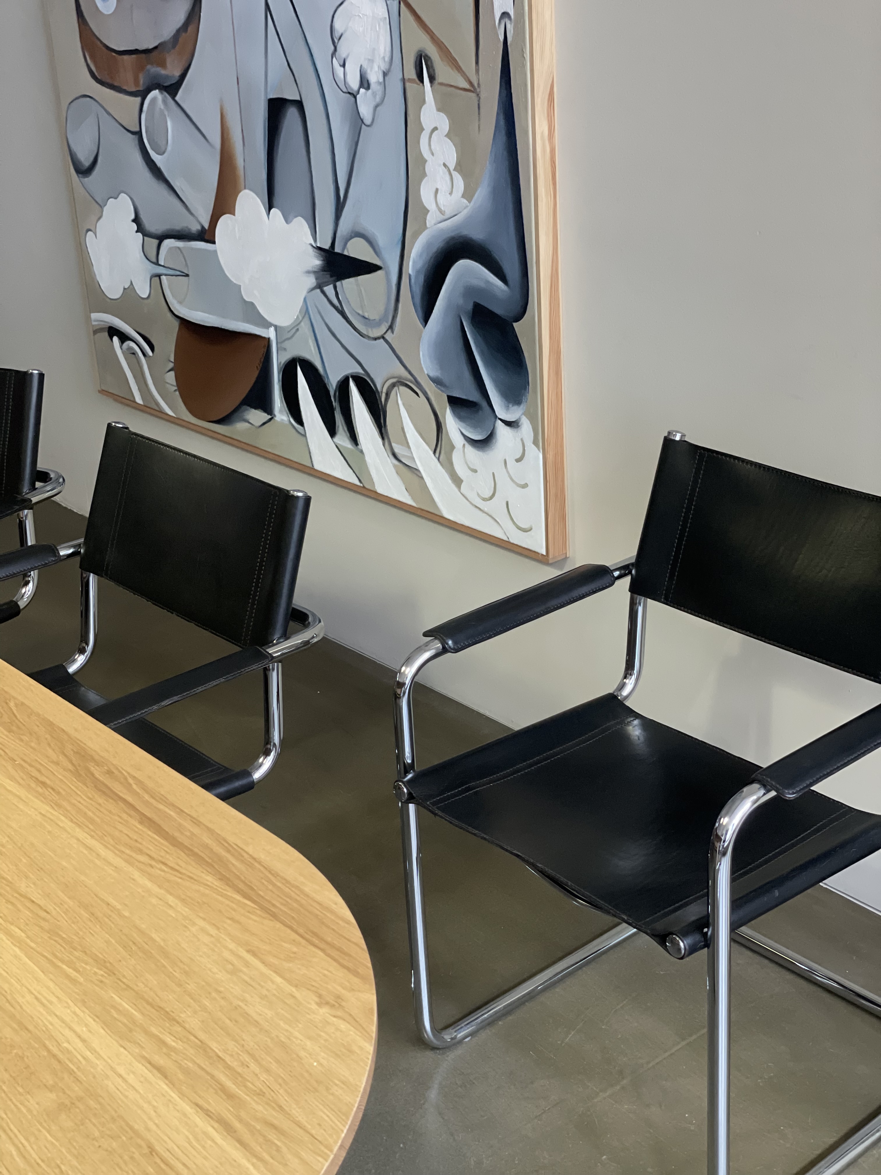 Vintage Matteo Grassi Mg5 Stuhl sechs vorhanden