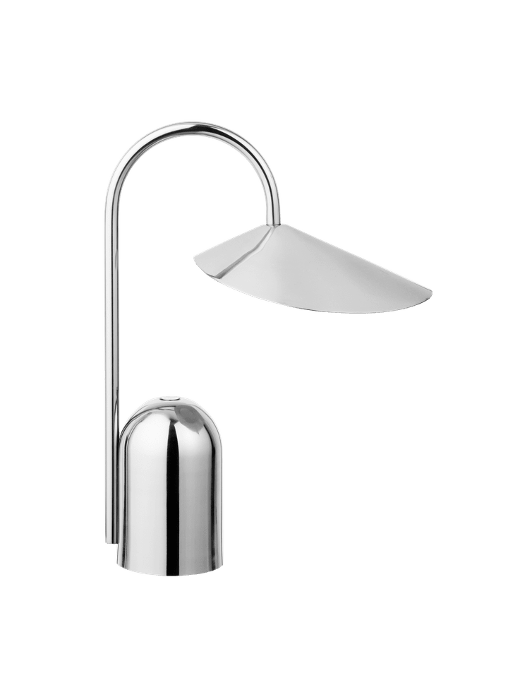 Arum Portable Akku Lampe Edelstahl