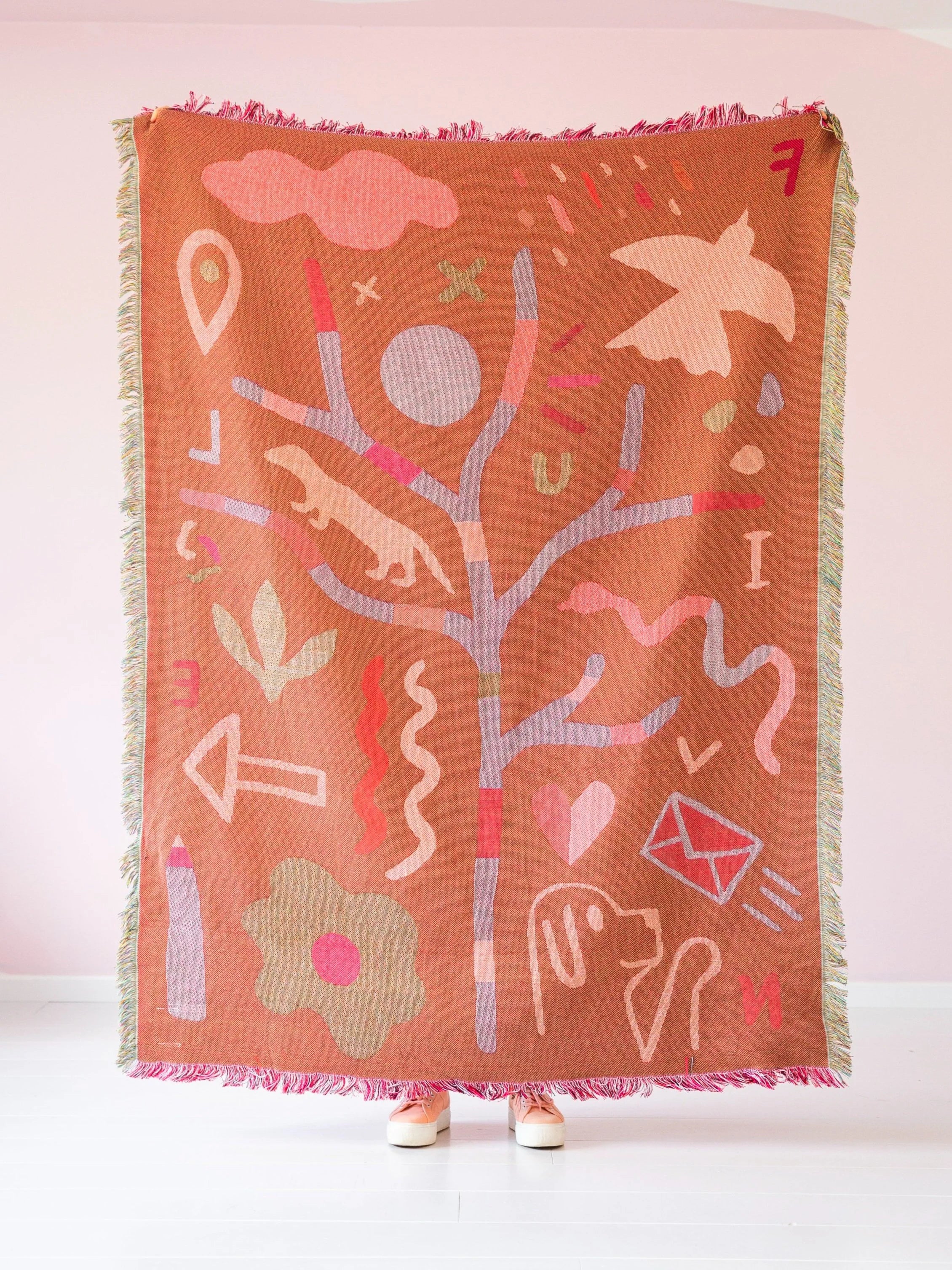 Statement Decke 130 x 180 cm Tree Of Life