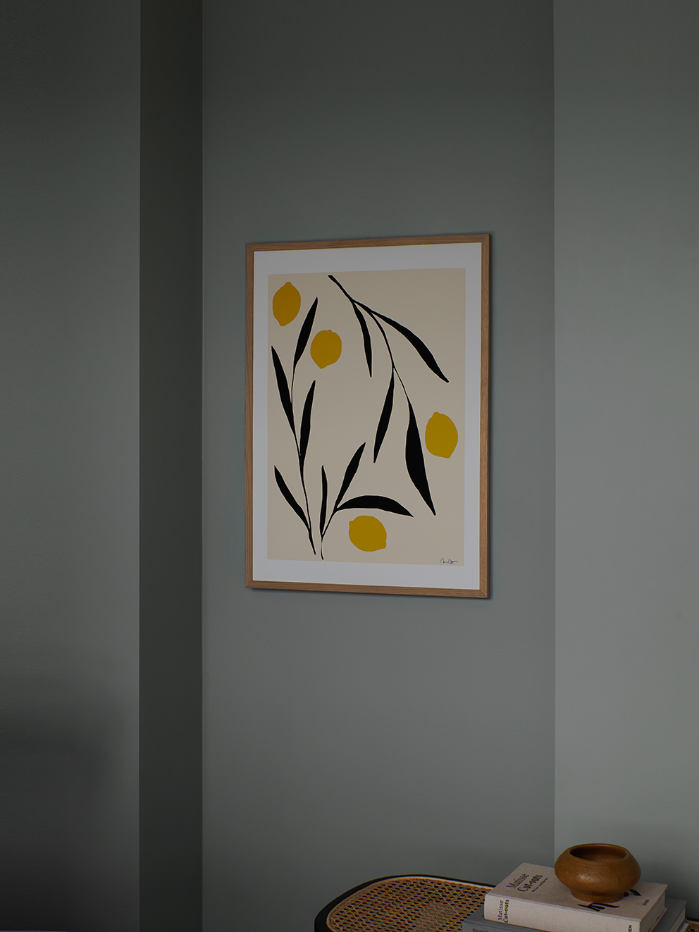 Anna Mörner Art Print Lemon 30x40 cm Anna Mörner Art Print Lemon 30x40 cm