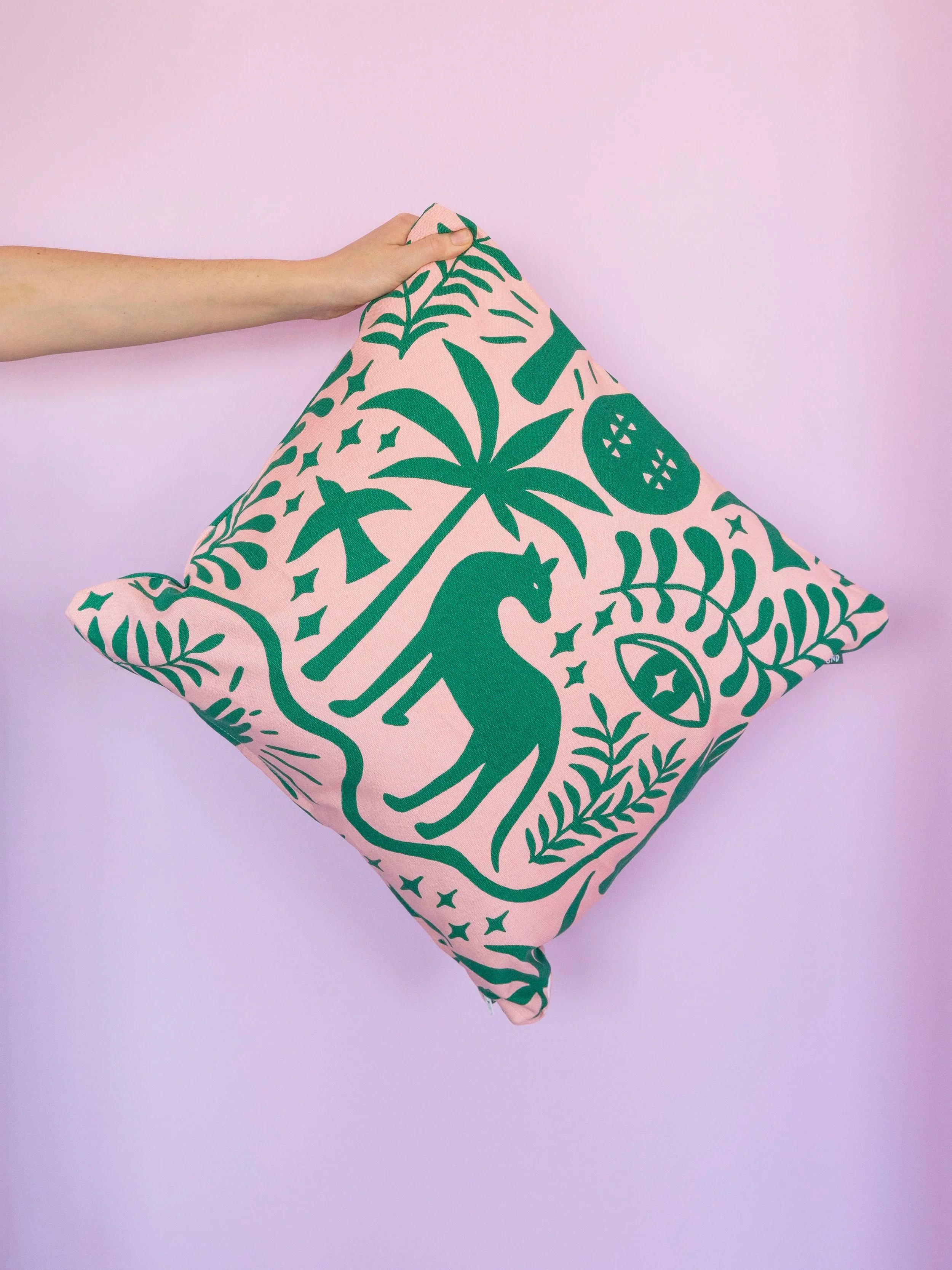 Kissen 50 x 50 cm Totem Animal Garden