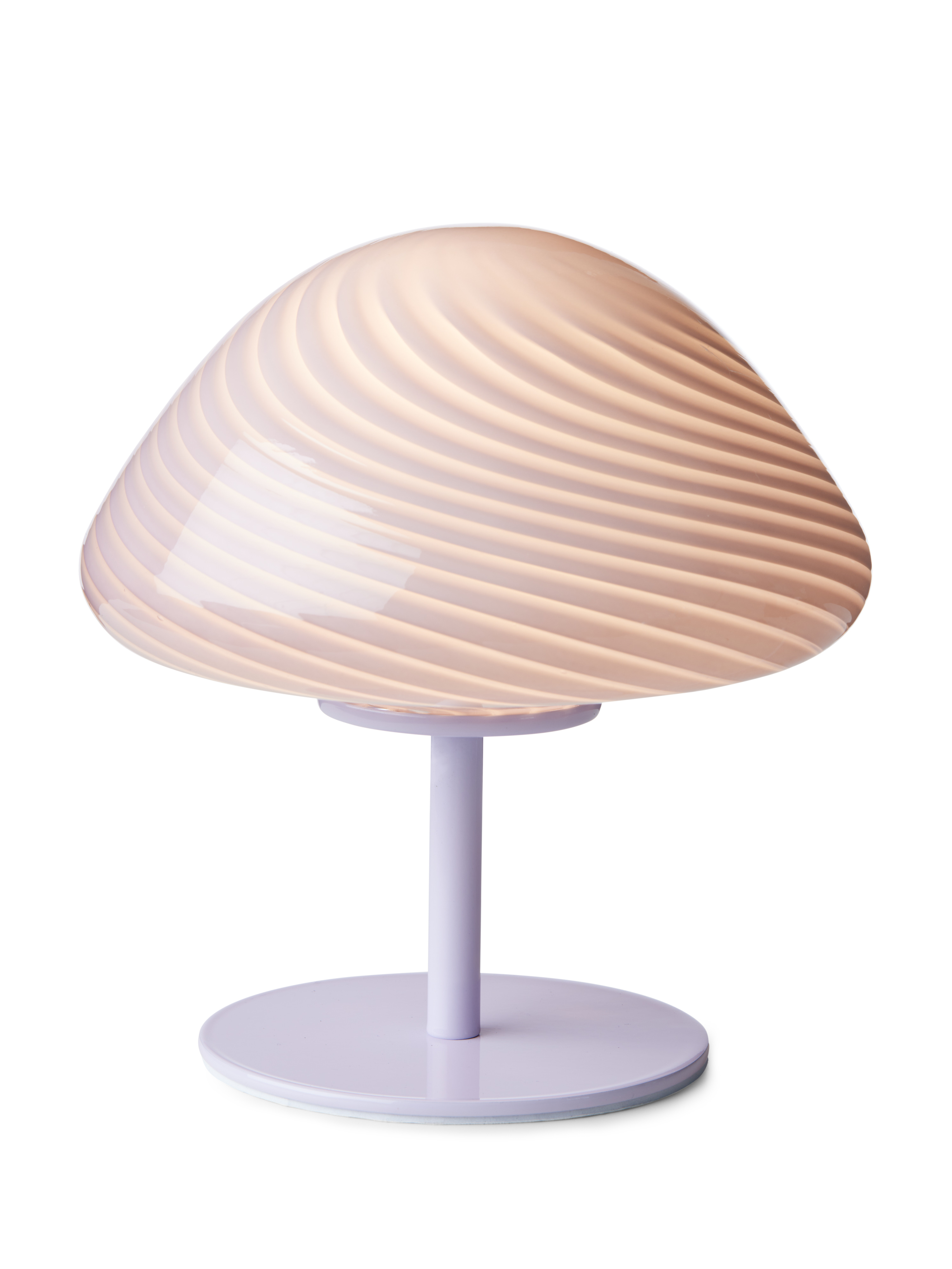Mushroom Lampe Opalglas Light Purple