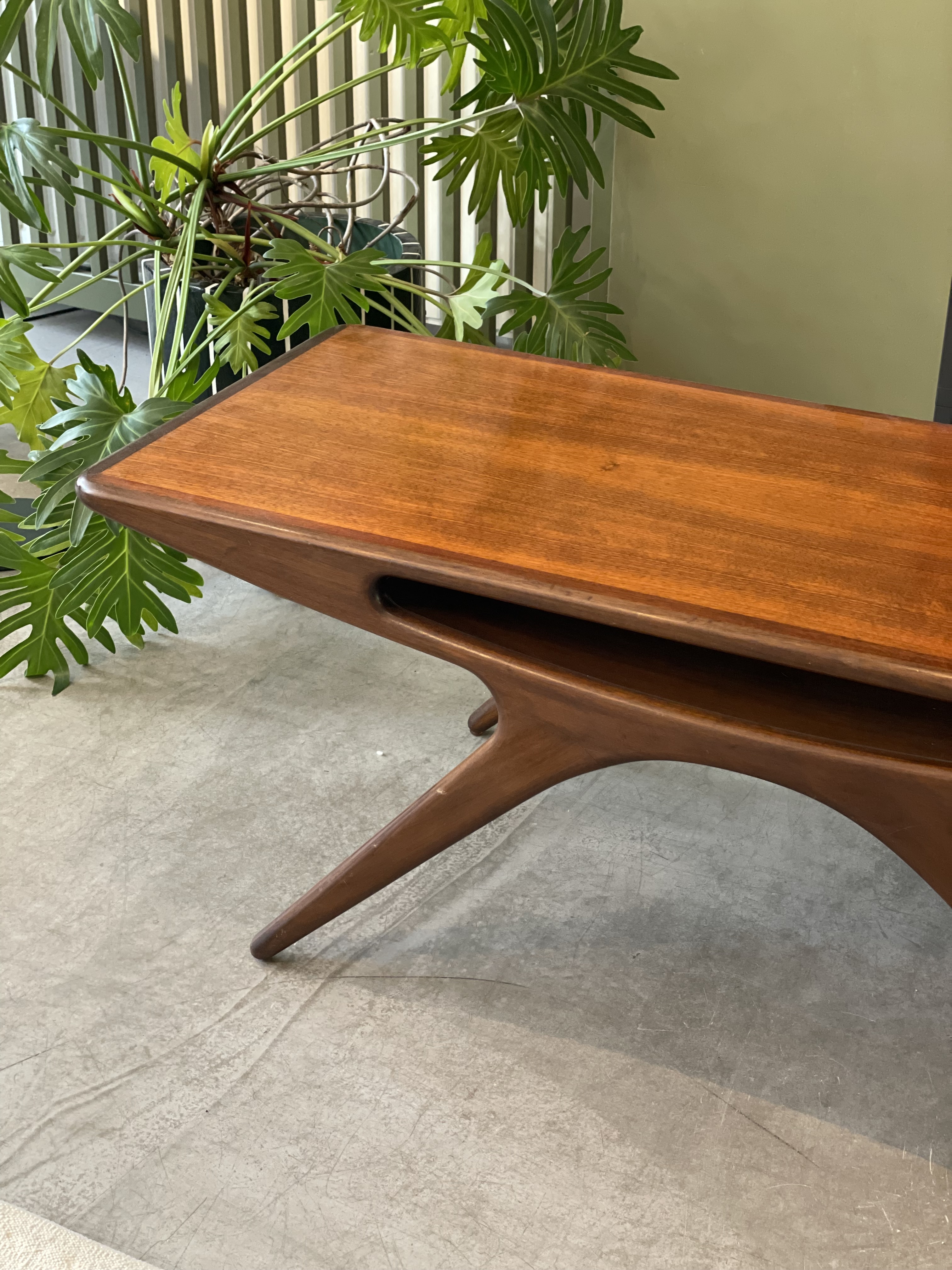 Vintage Andersen Smilet Couchtisch Palisander