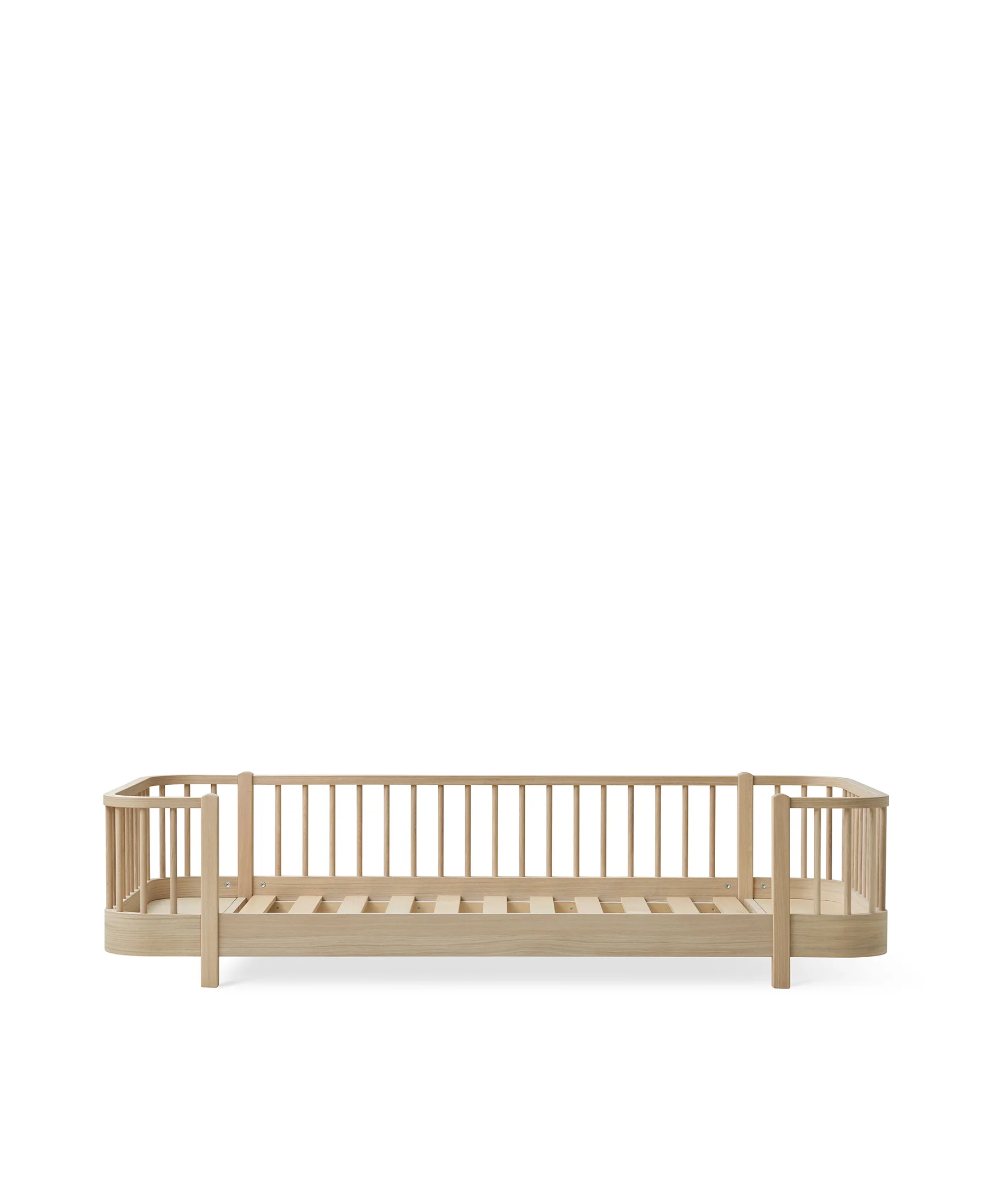Wood Original Bodenbett 90x200 cm Eiche