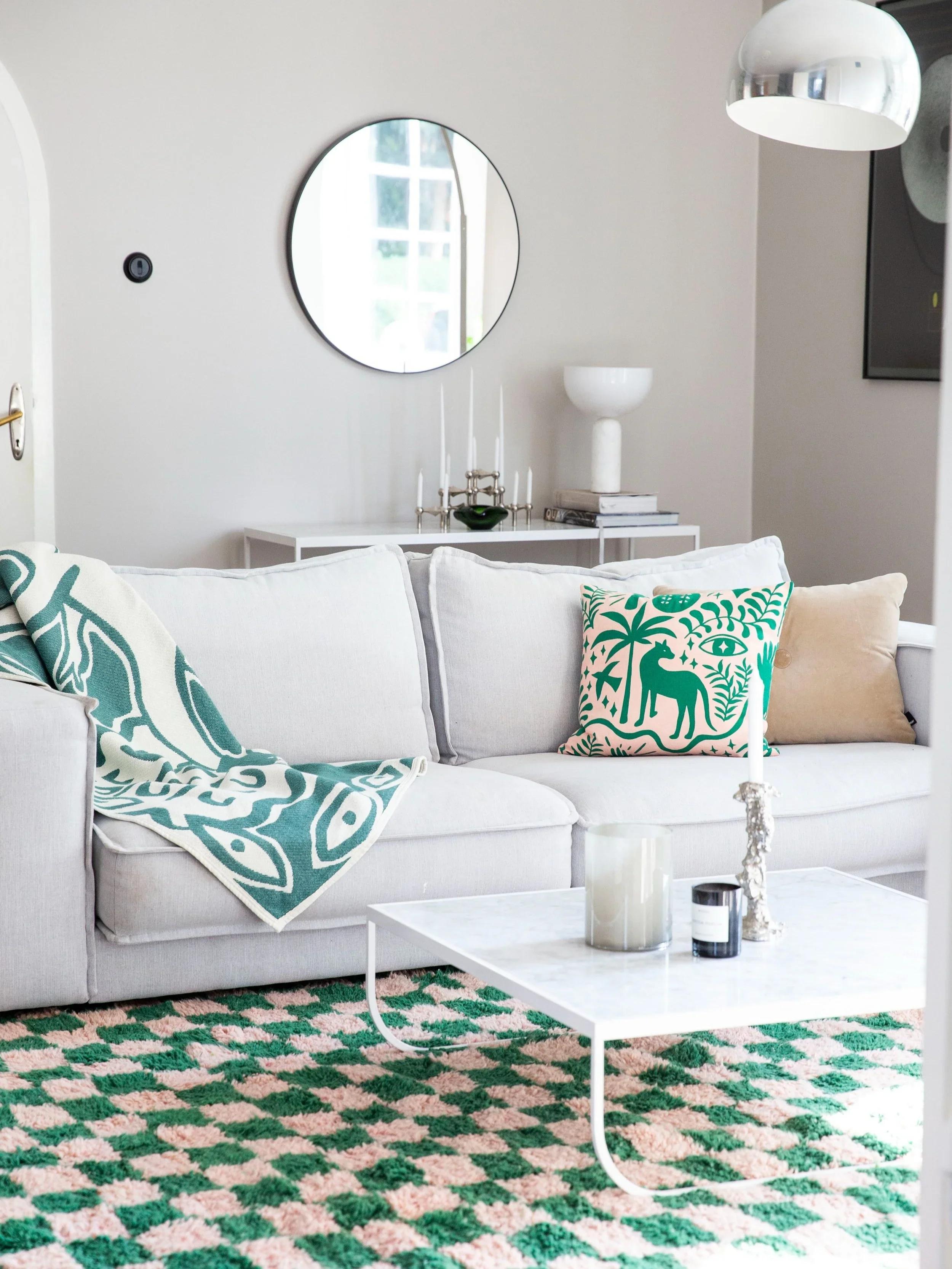 Kissen 50 x 50 cm Totem Animal Garden