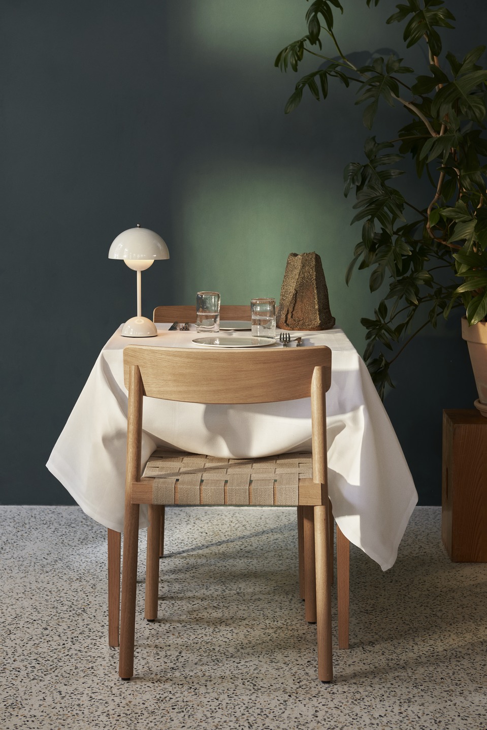 VP9 Akku Leuchte Ivory