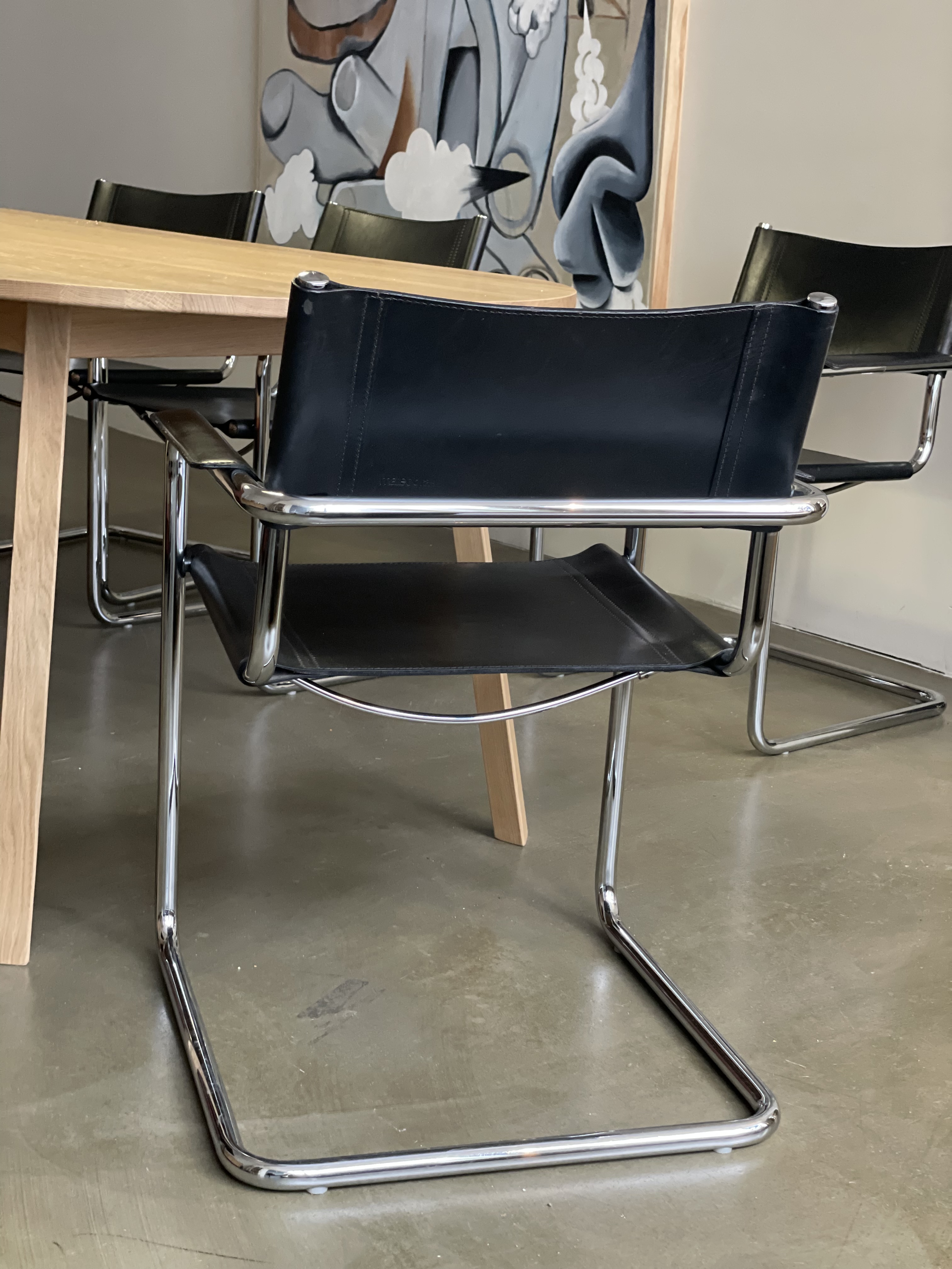 Vintage Matteo Grassi Mg5 Stuhl sechs vorhanden