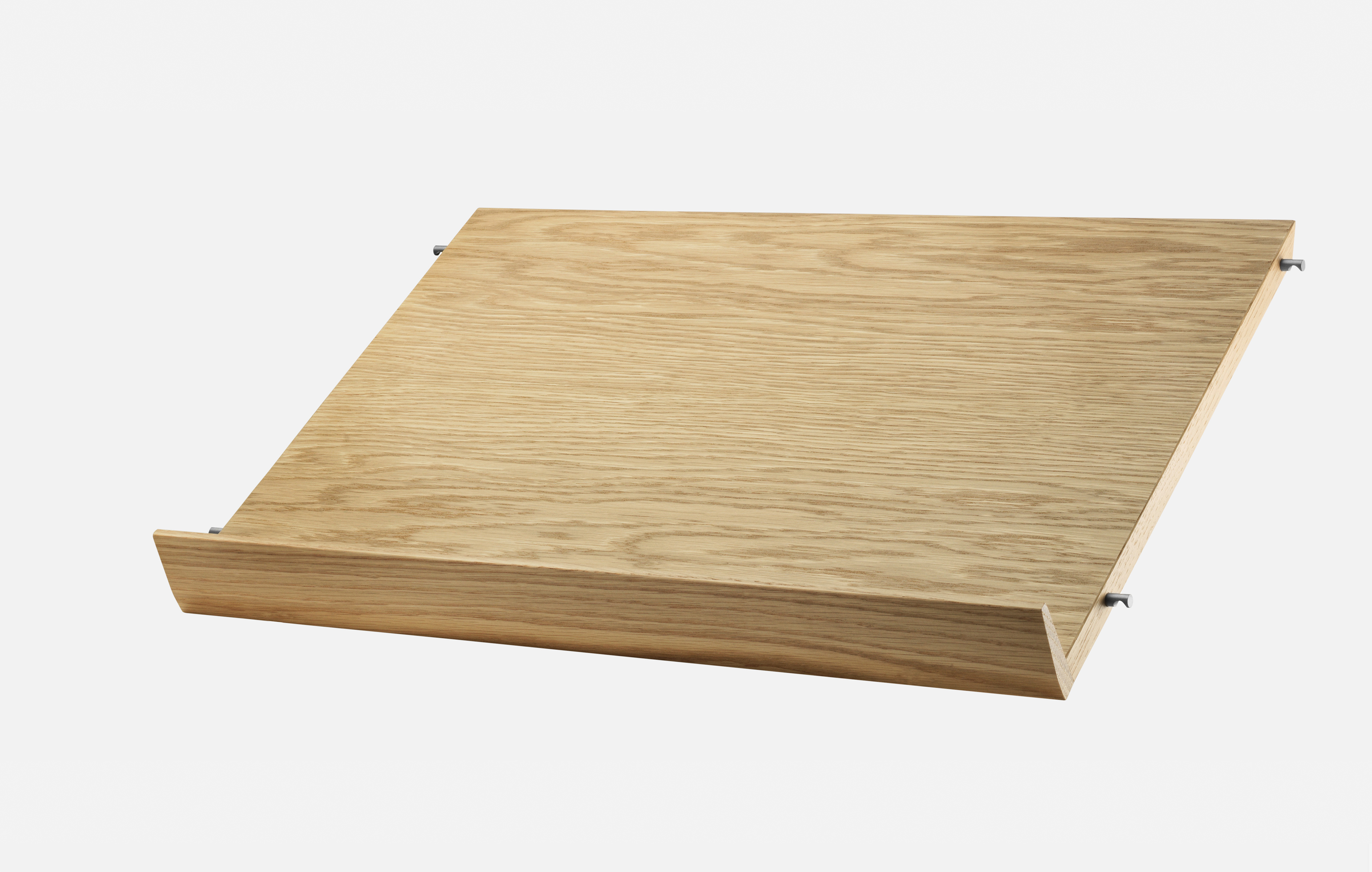 Magazin Regal Holz 58x30 cm - Eiche Magazin Regal Holz 58x30 cm - Eiche