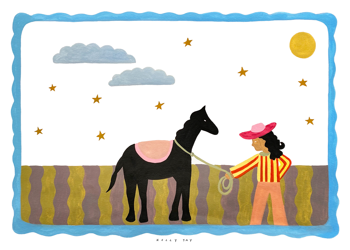 Kelly Jay A Journey of Begins Art Print 30x40 cm Kelly Jay A Journey of Begins Art Print 30x40 cm