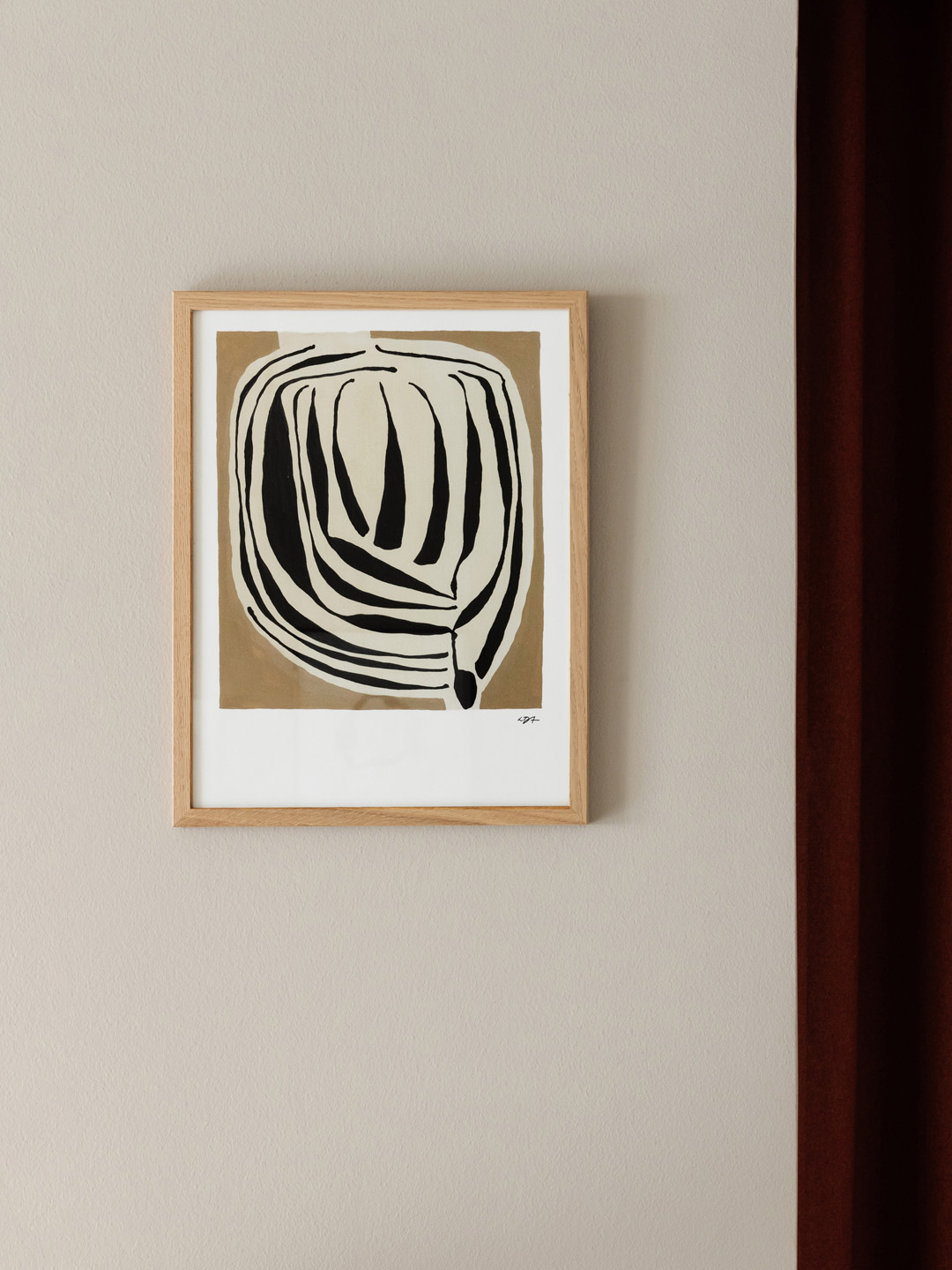 Leise Dich Abrahamsen Layered Art Print 30x40 cm Leise Dich Abrahamsen Layered Art Print 30x40 cm