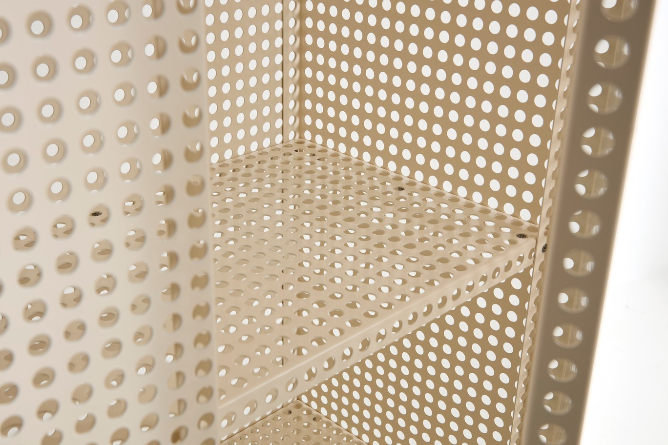 HAY Perforated Cabinet Floor Large Eggshell