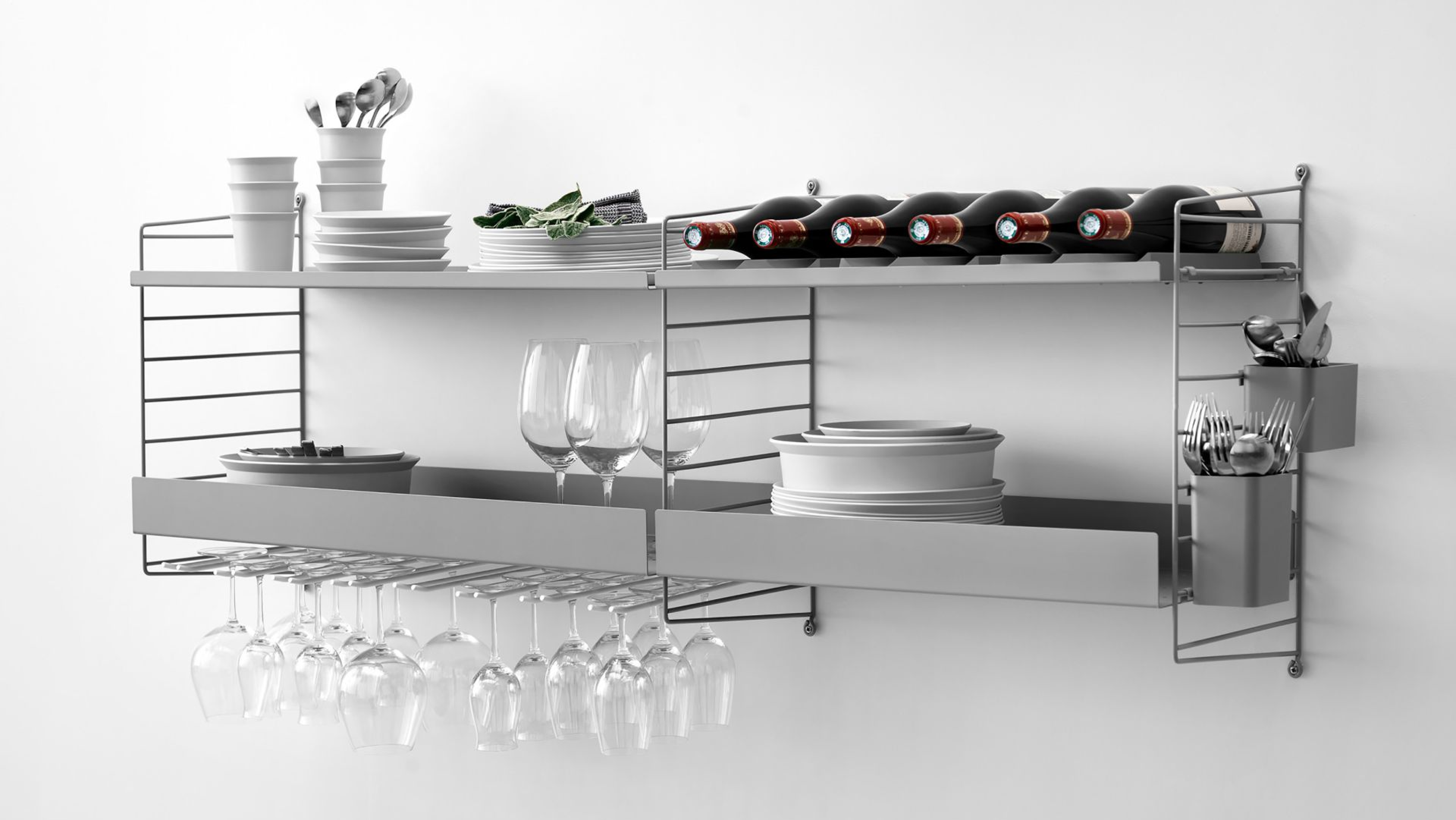 Minimalistische Regale: Weniger ist mehr