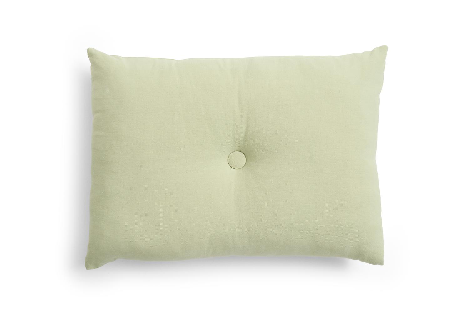 Dot Kissen Linen Pistachio green