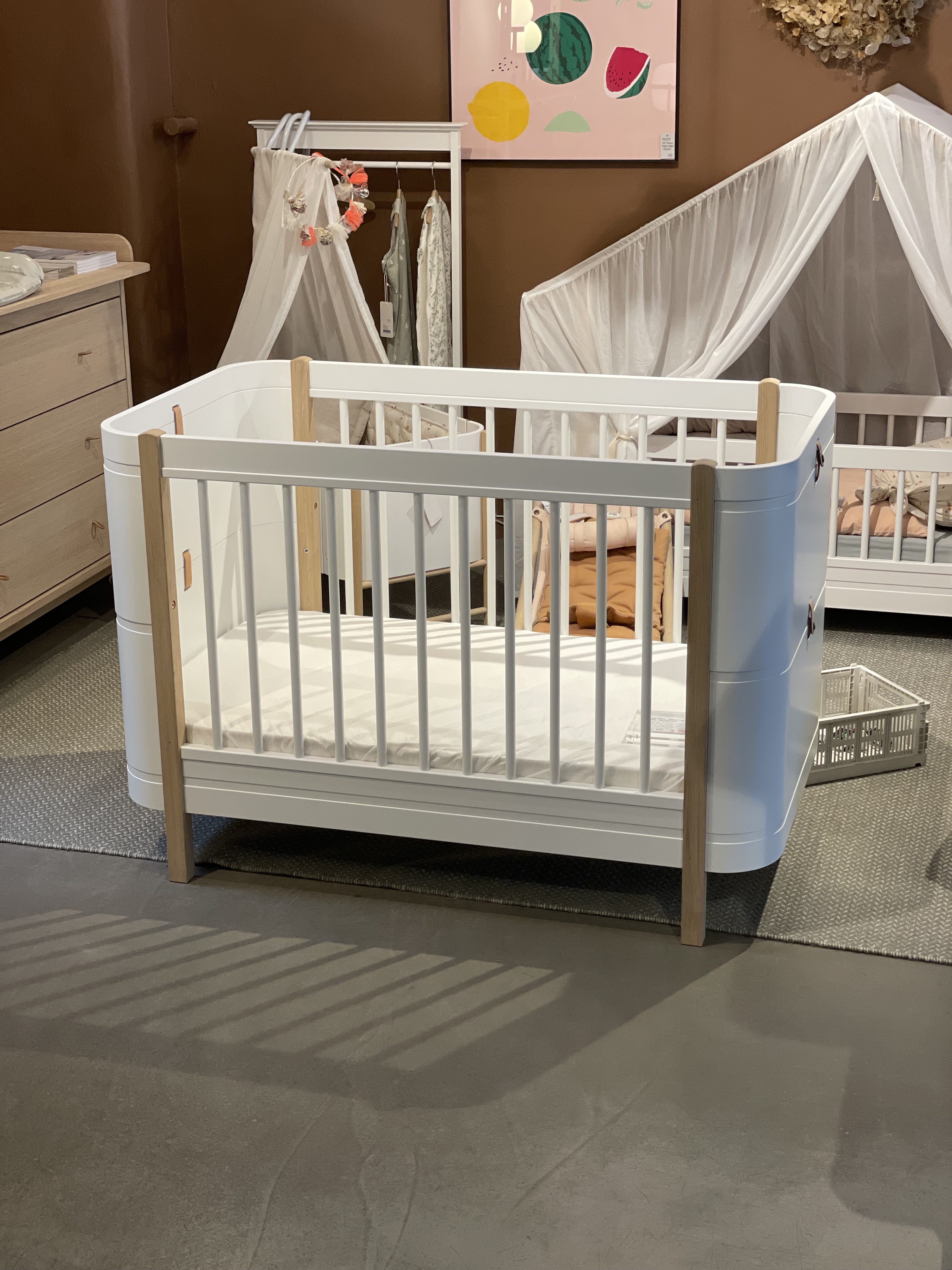 Babybett Mini+ inkl. Matratze