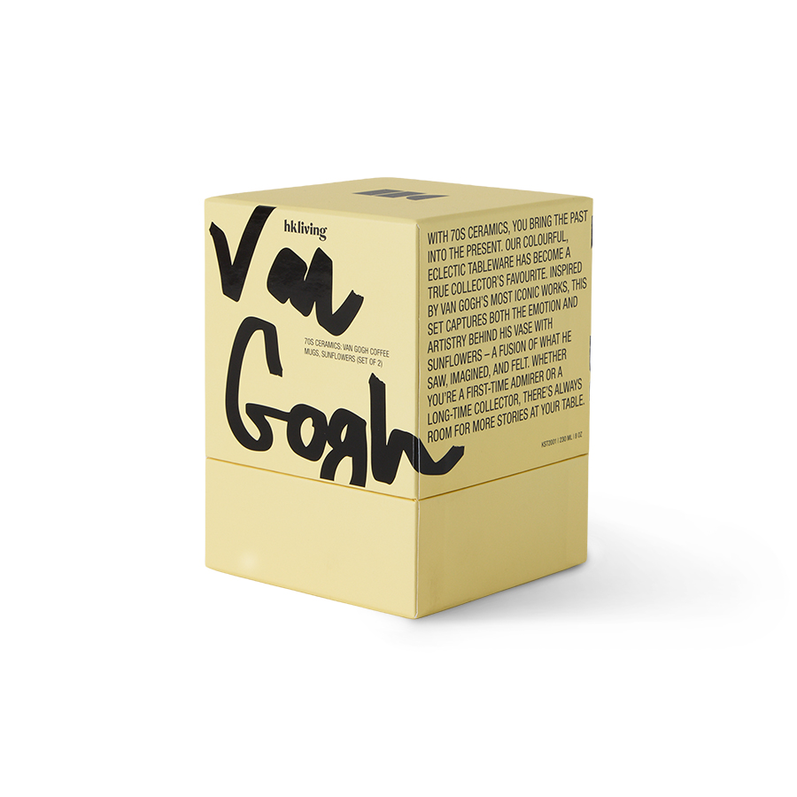 Kaffeebecher 2er Set van Gogh Sunflower 