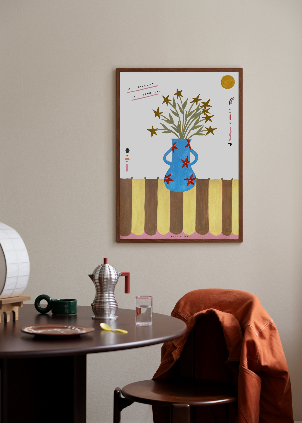 Kelly Jay Bouquet of Stars Art Print 50x70 cm Kelly Jay Bouquet of Stars Art Print 50x70 cm