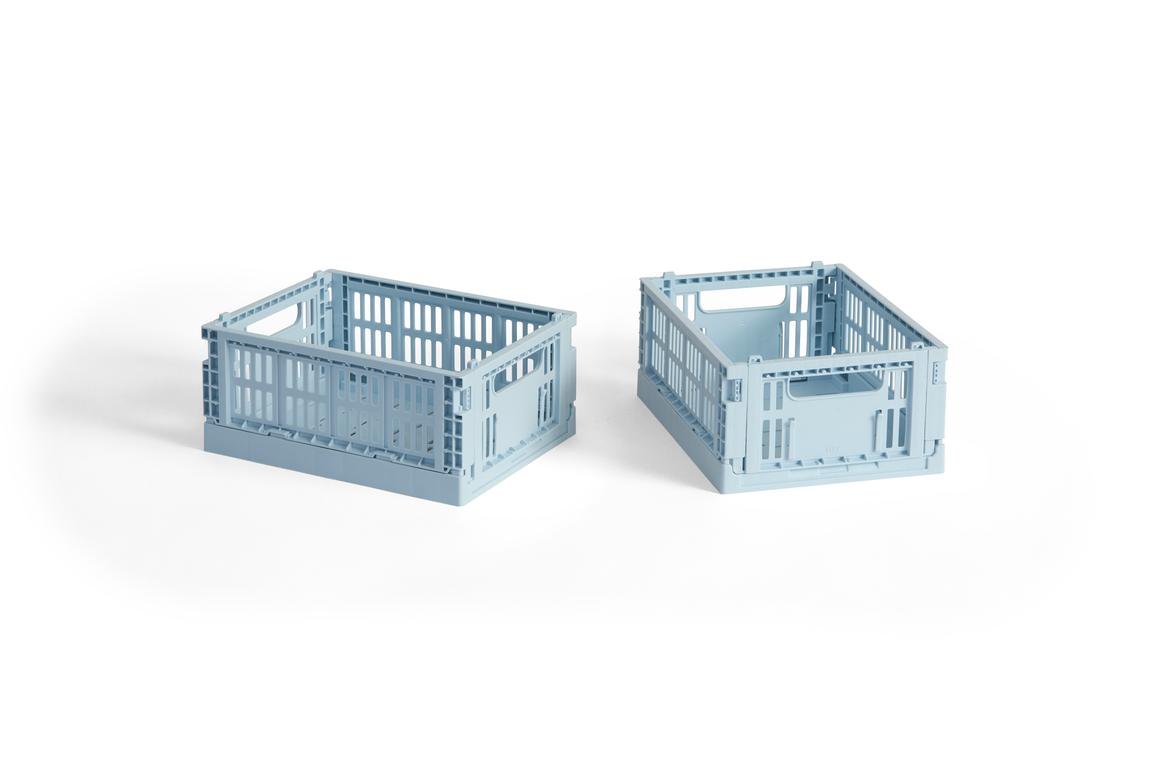 2er Set Crate Mini Soft Blue