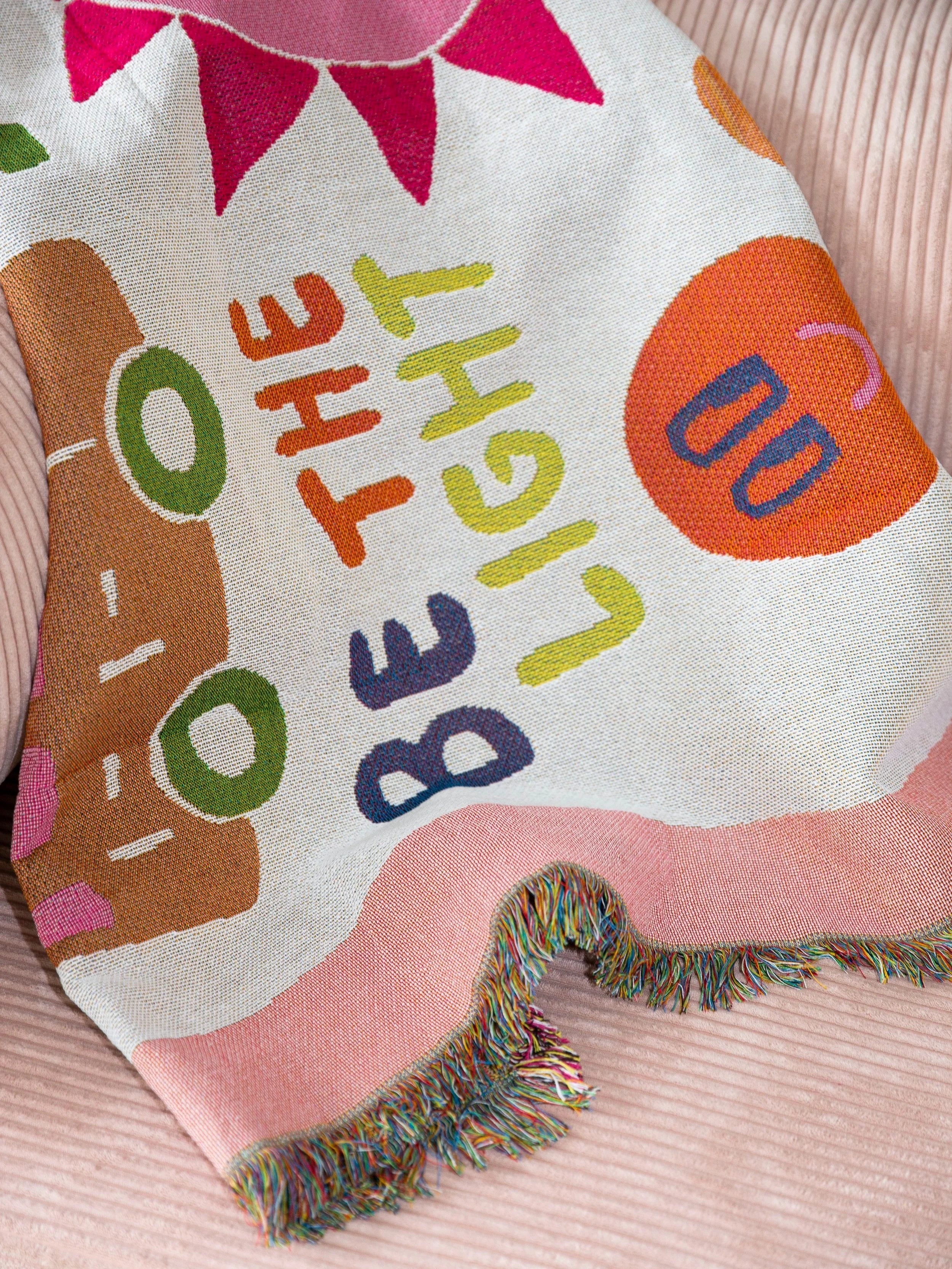 Statement Decke 130 x 180 cm Be The Light