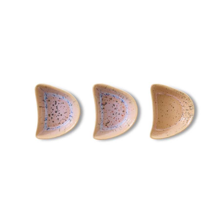 70th Ceramic Shell Tapas Schale 