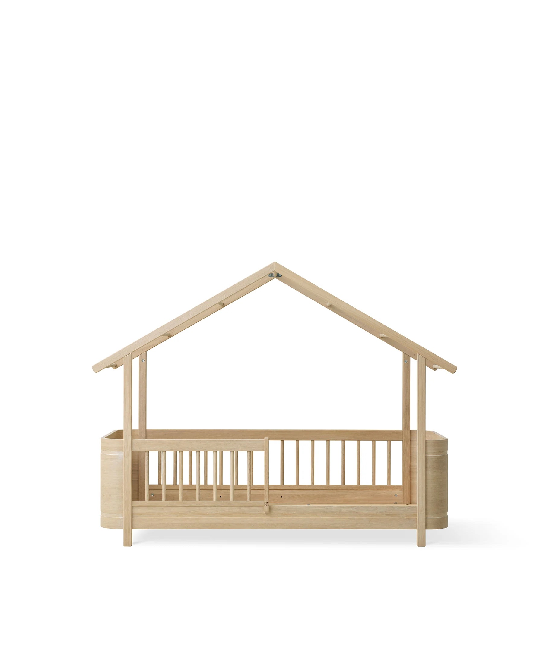 Wood Mini+ Hausbett - 68x162 cm - Eiche