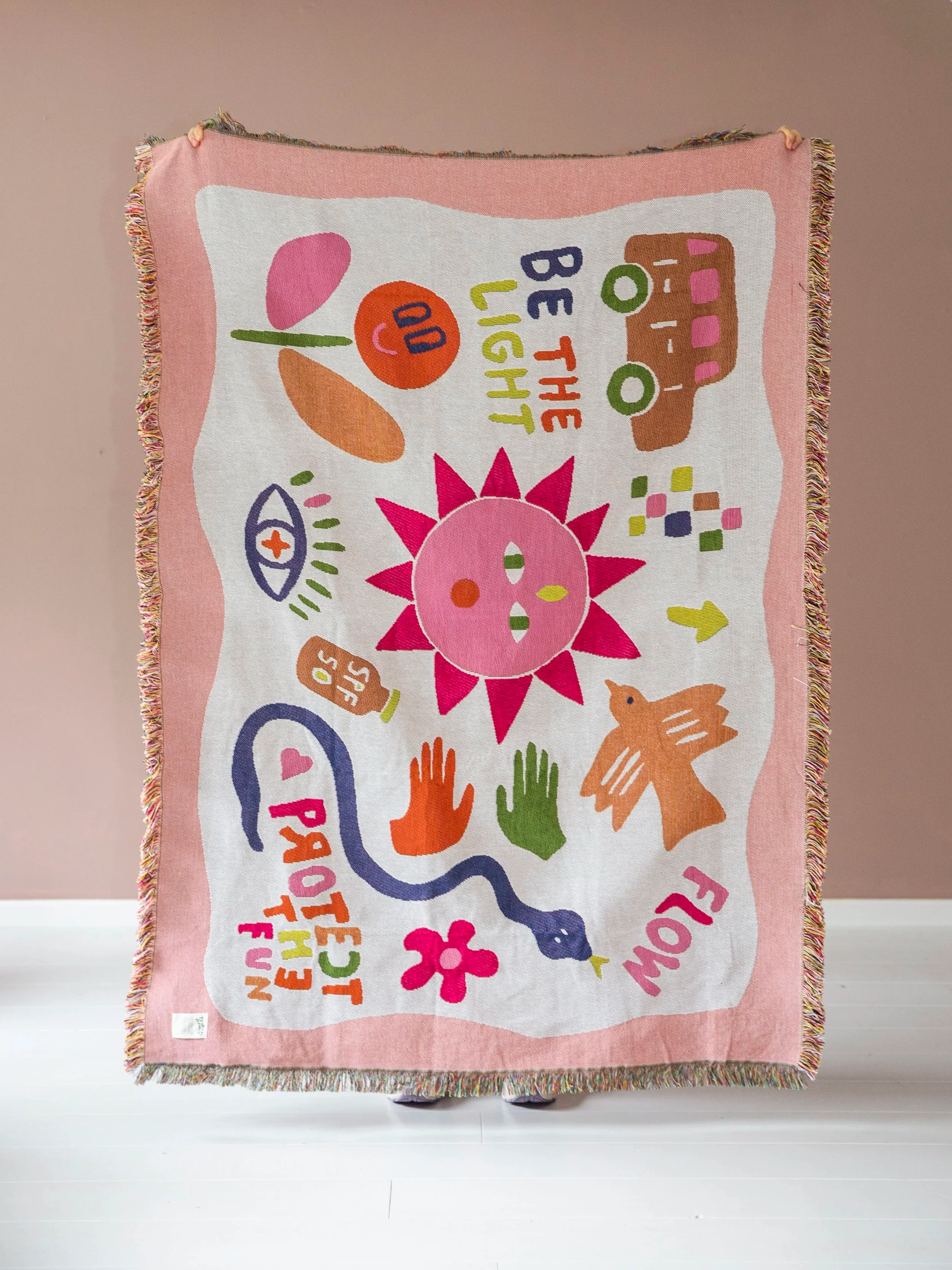 Statement Decke 130 x 180 cm Be The Light