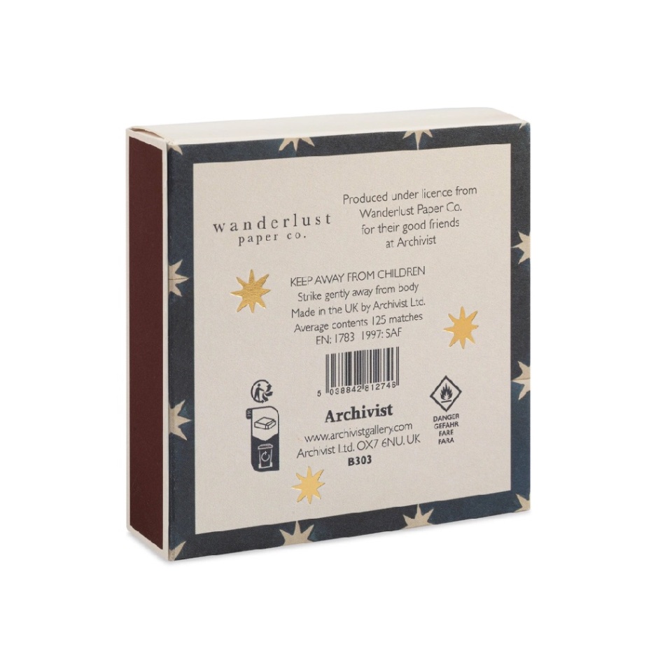 Navy Star Tile Streichhölzer 