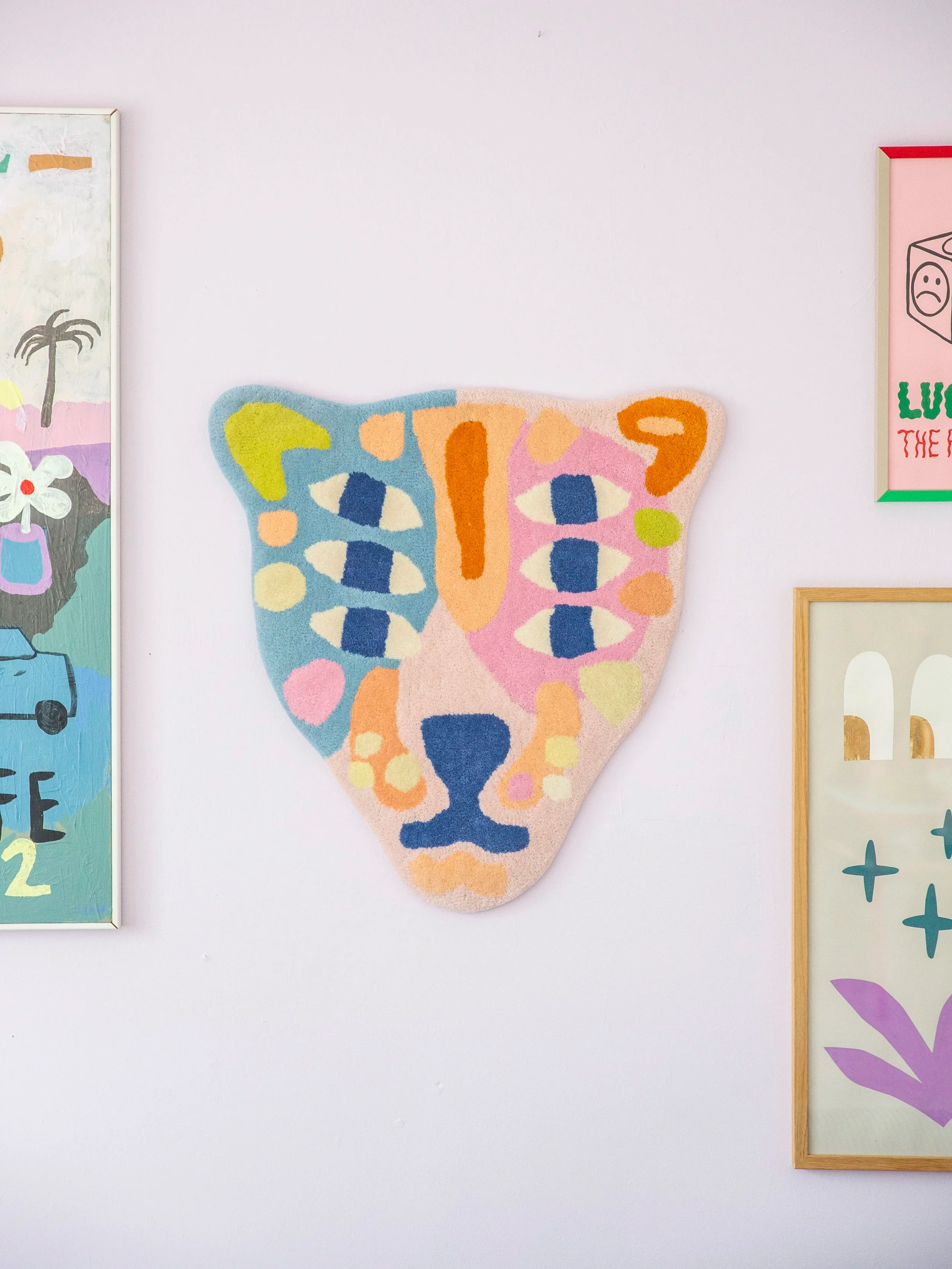 Getufteter Teppich 65 x 65 cm The Protector